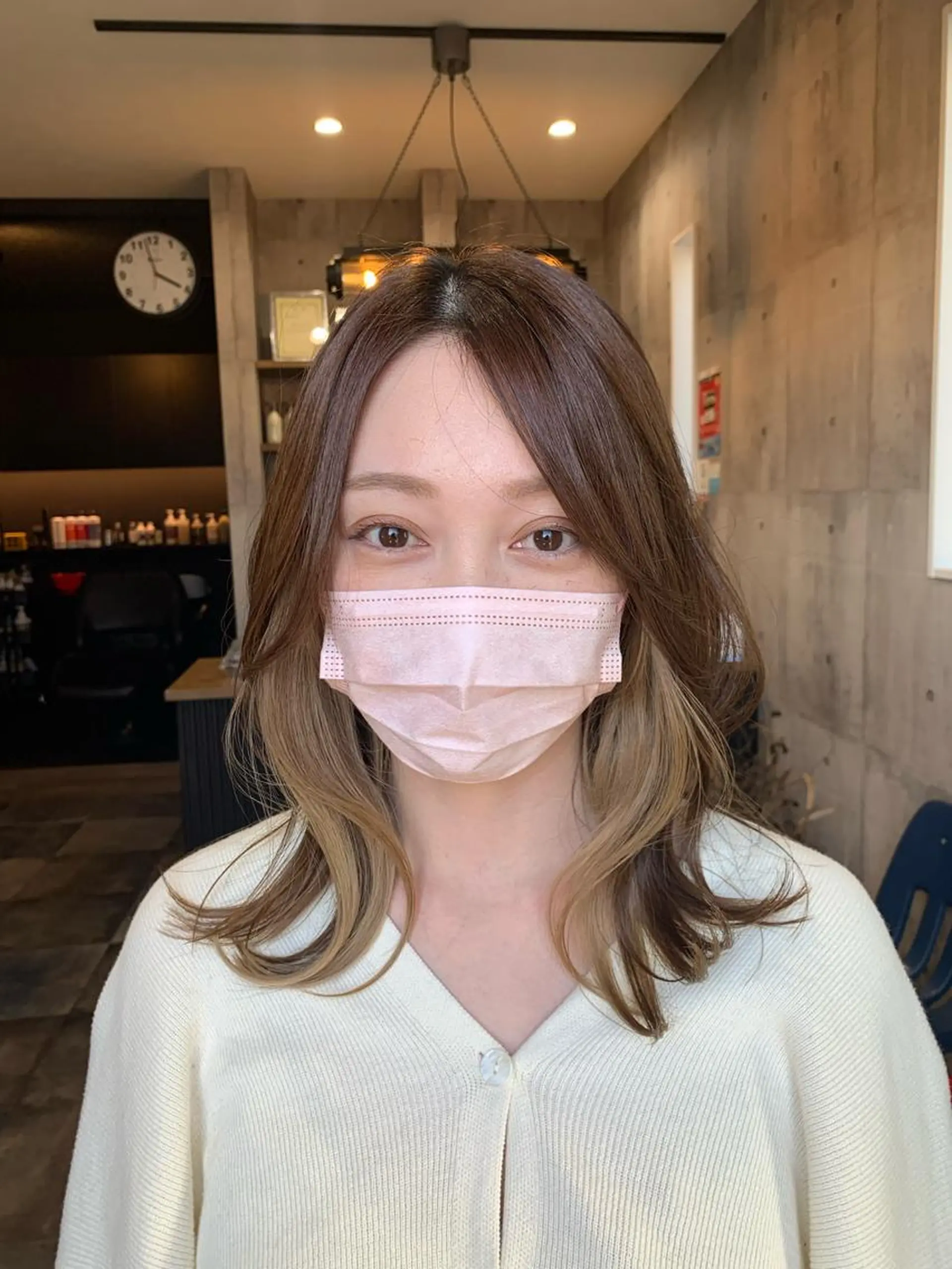 ミディアム yoshihara yuukiのヘアスタイル