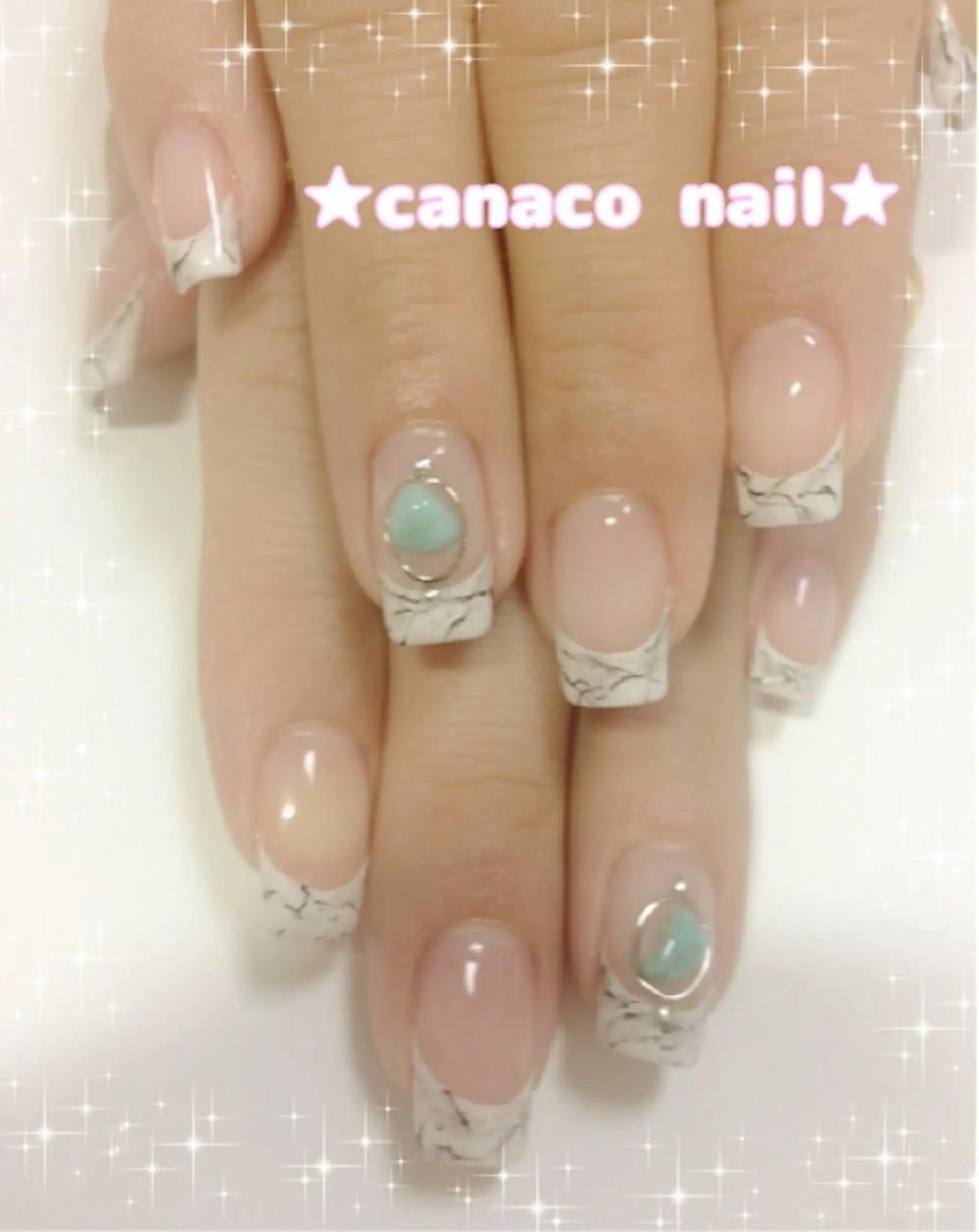 ネイル ハンドネイル ハンドケア ベテランネイル cnc  nailのネイルデザイン