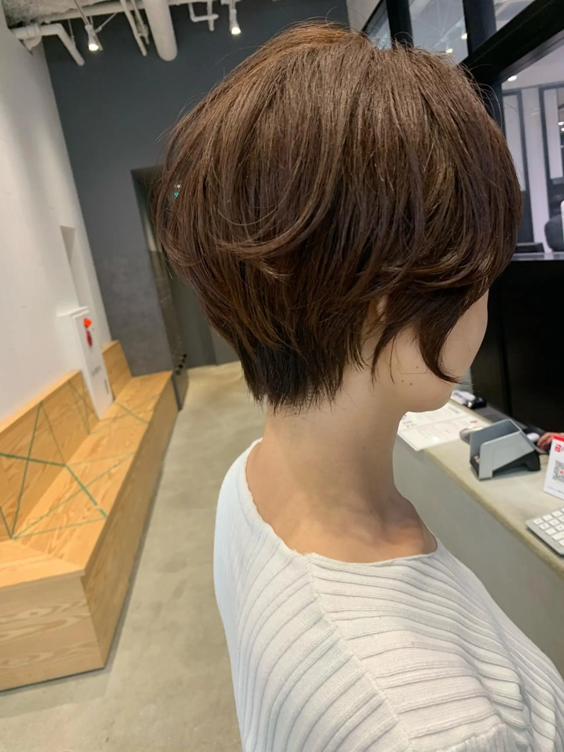 ショート くびれヘア ショートヘア yui .のヘアスタイル