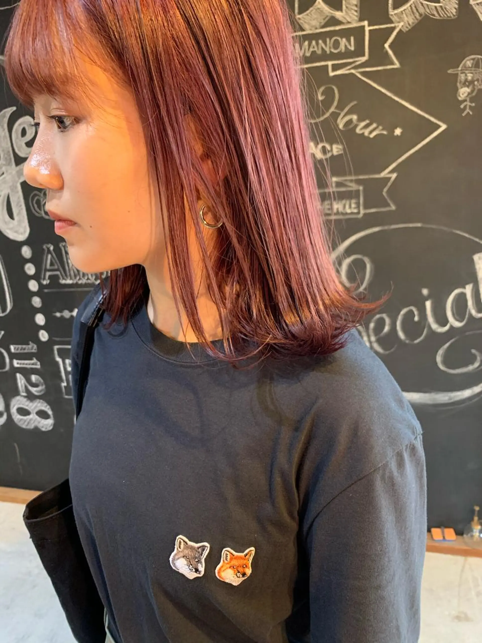 ショート カラー メンズヘア/レイヤー /ボブ山内春輝のヘアスタイル