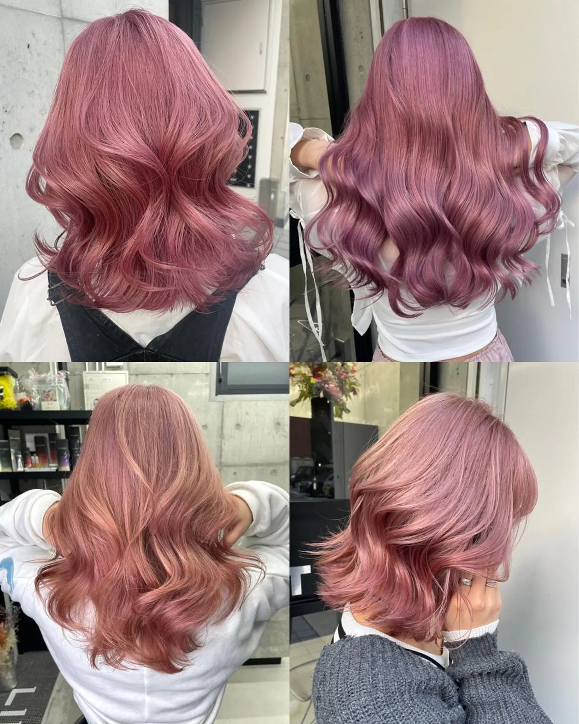 ミディアム 岡留 愛美のヘアスタイル