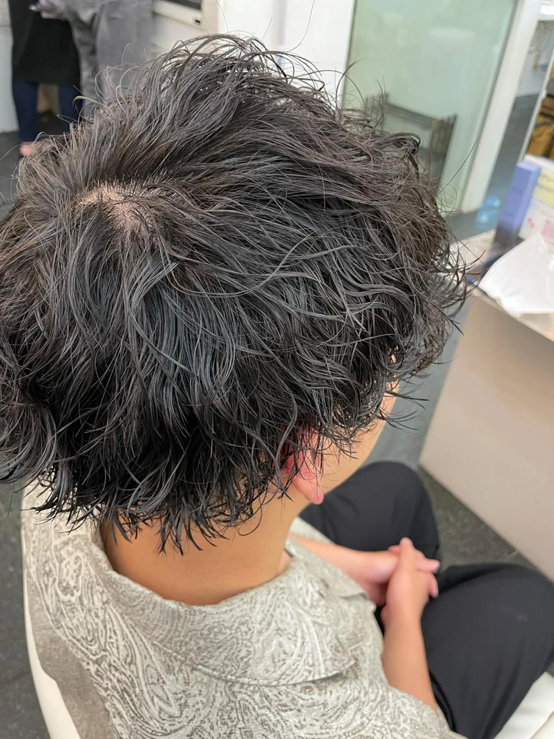 パーマ メンズ メンズパーマ カット パーマ トリートメント 💇🏻‍♂️パーマ ニキ✨本田龍斗のヘアスタイル