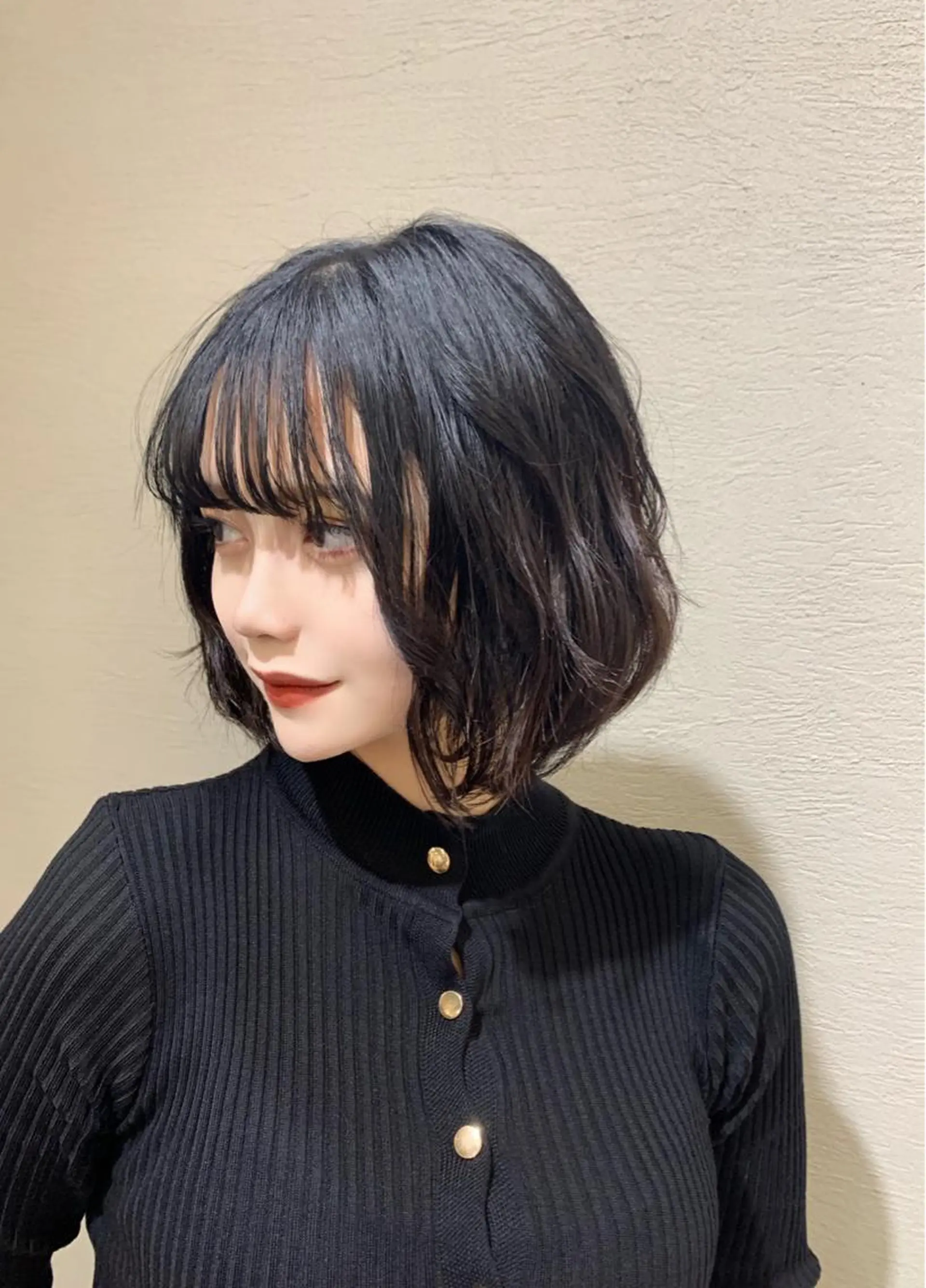 ショート ボブ 韓国ヘア/レイヤー/ 顔まわり/りょーとのヘアスタイル