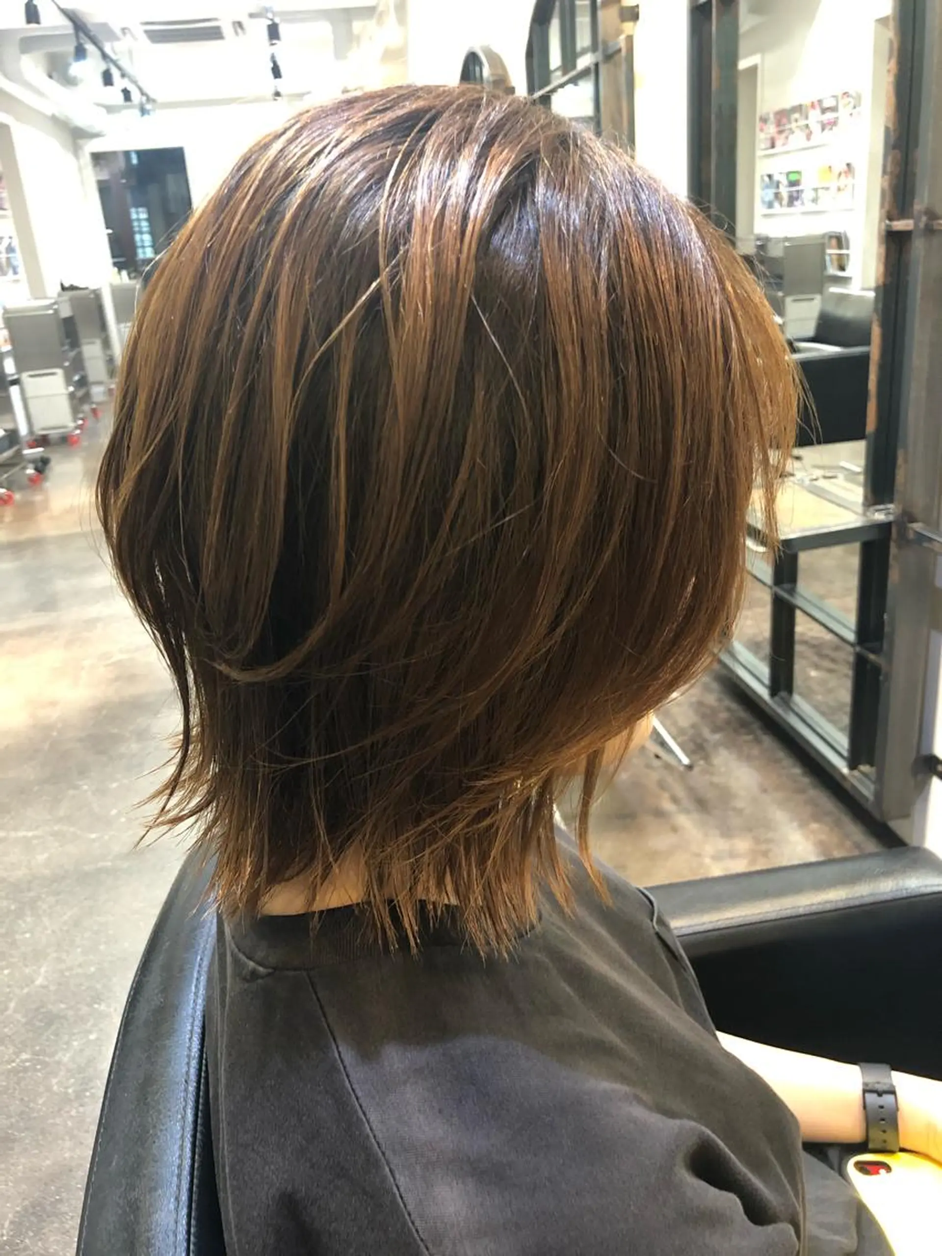 ショート ボブ ウルフカット 千葉 郁也のヘアスタイル