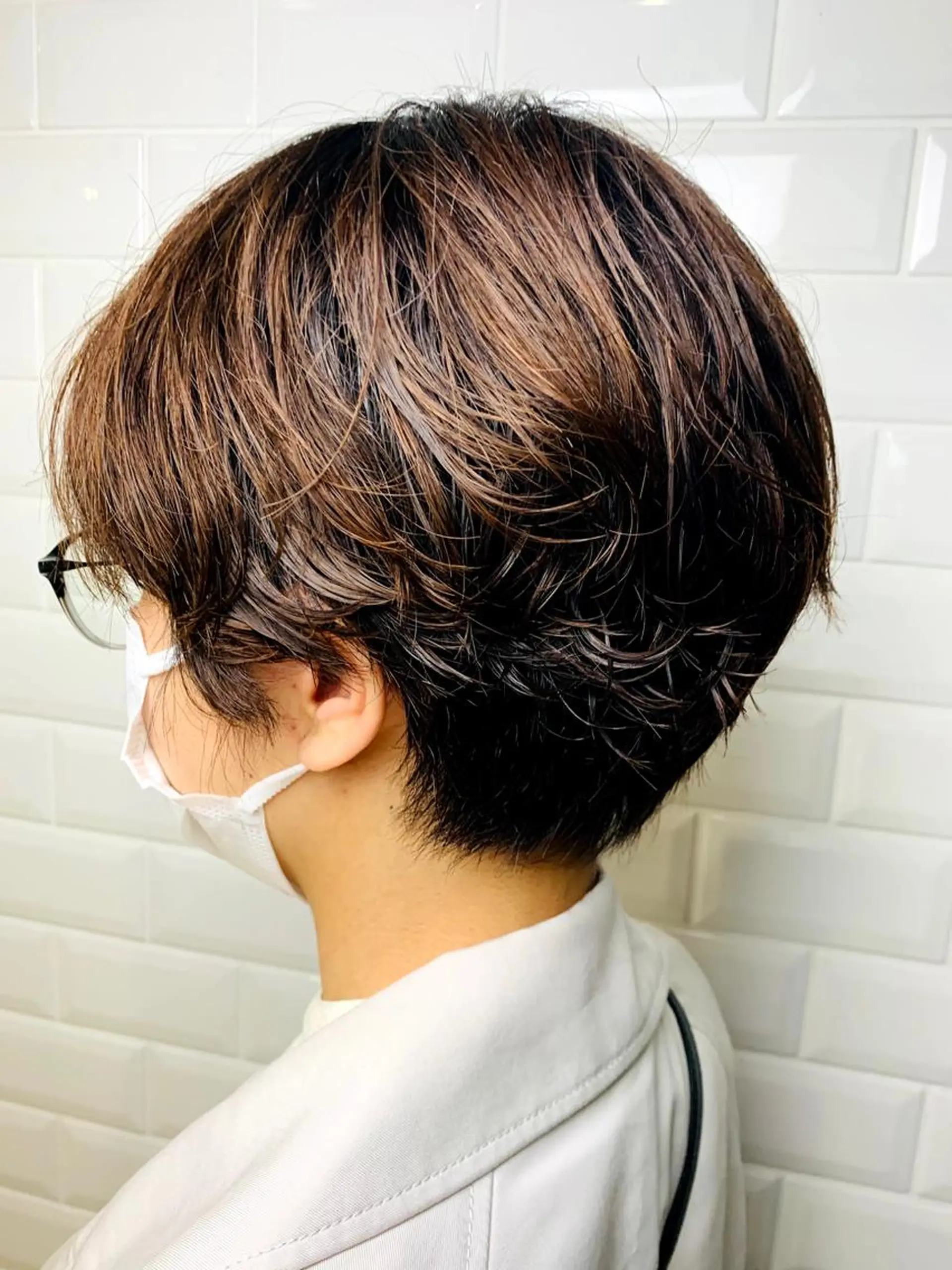 ショート パーマ ショートヘア APPiiS 柳田 葵のヘアスタイル