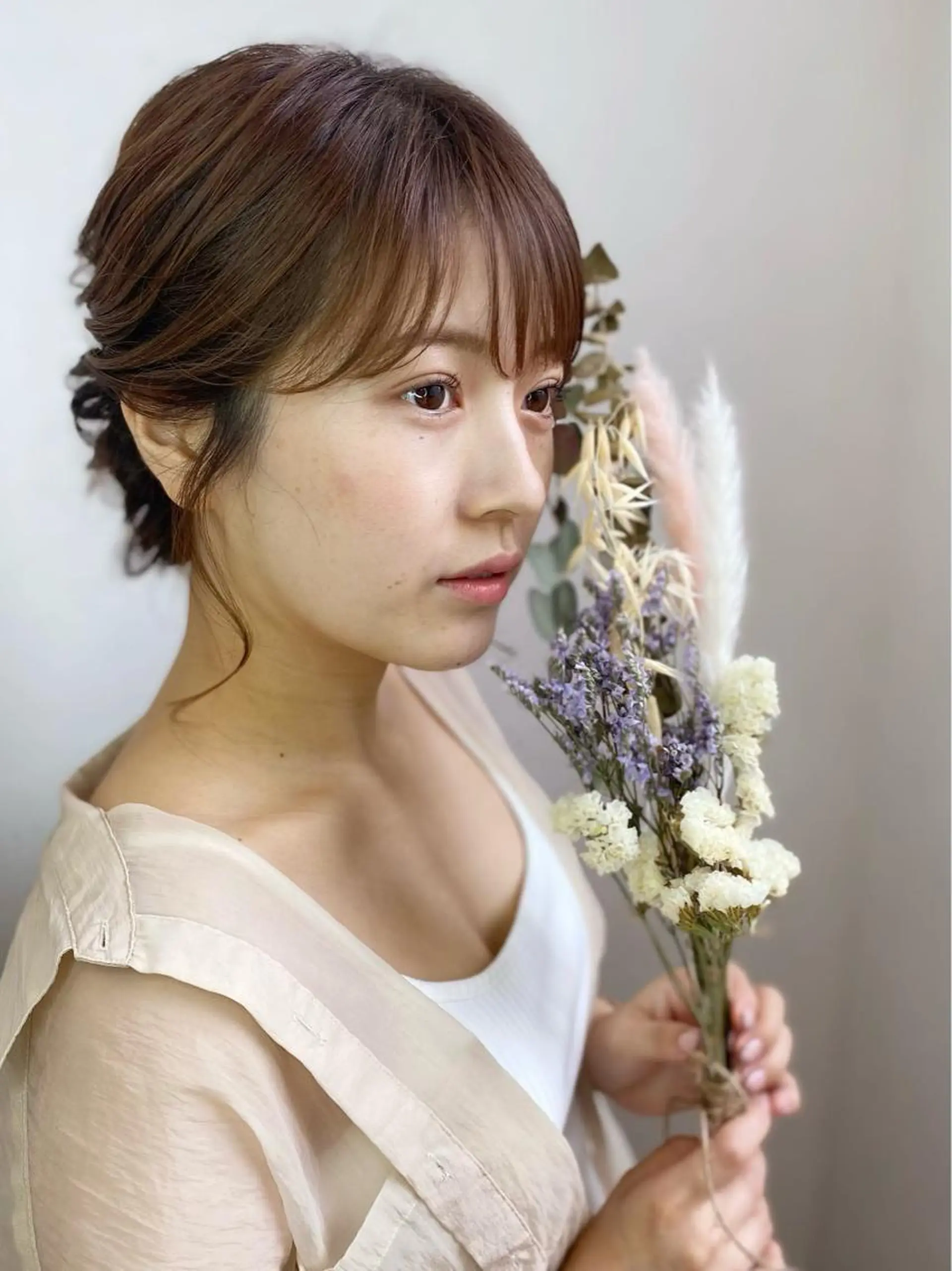 ロング ヘアアレンジ 結婚式・ブライダル ヘアセット 💓永坂　美由紀💓 Aujuaソムリエのヘアスタイル