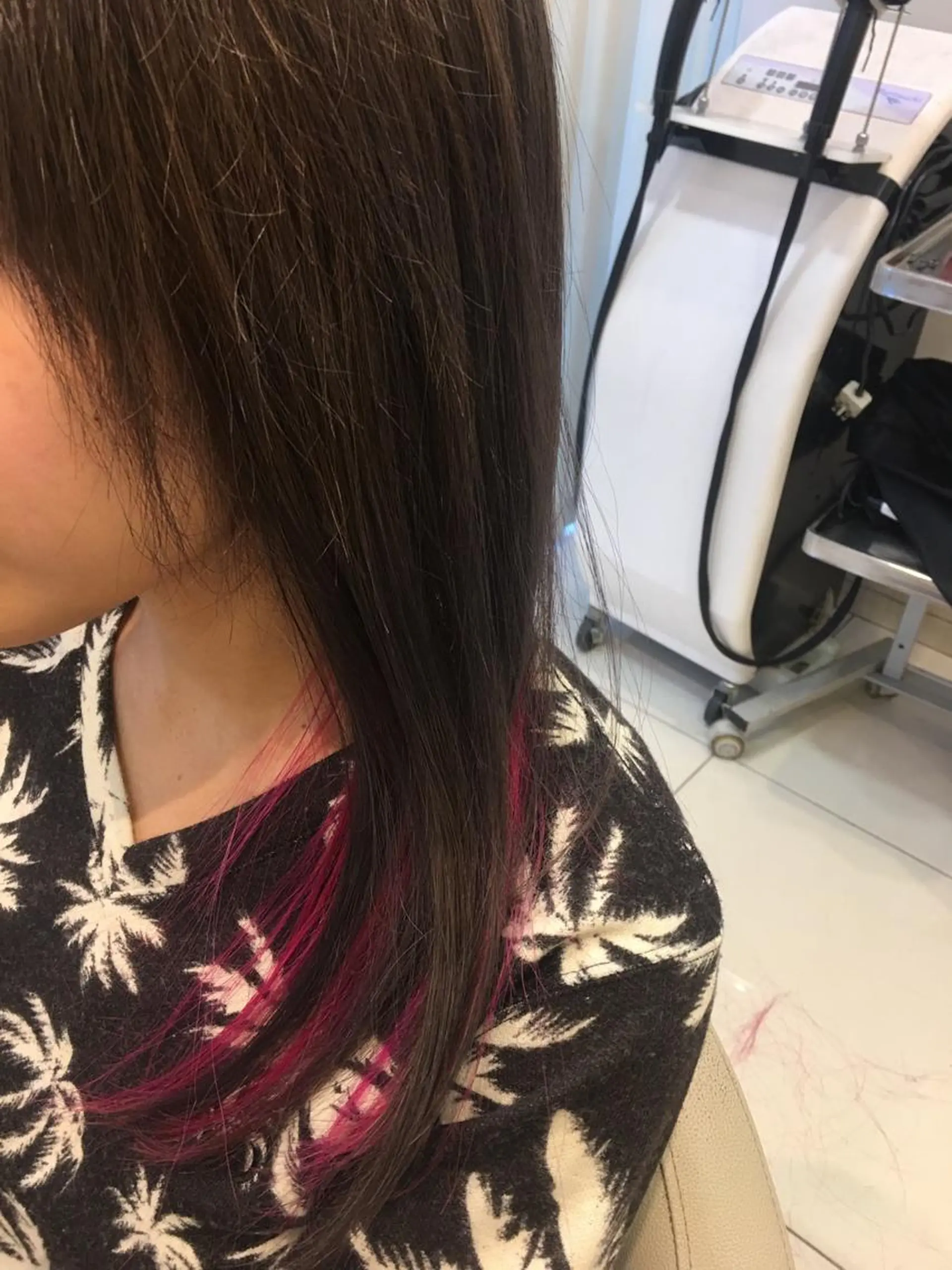 セミロング カラー 小田原NO1 美容師 飯田飛翔のヘアスタイル