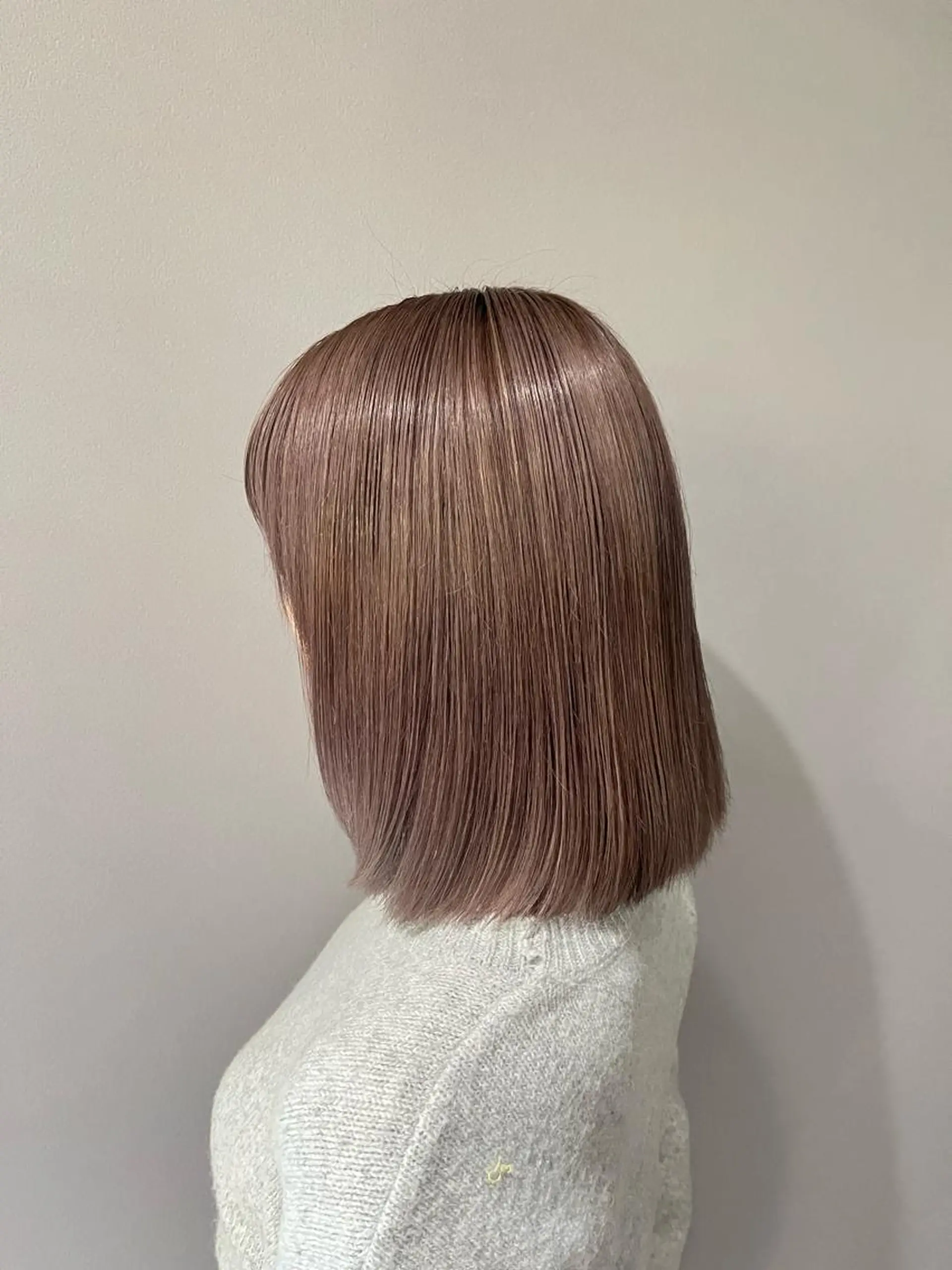 ミディアム カラー 髪質改善/レイヤー 兼折楓馬のヘアスタイル