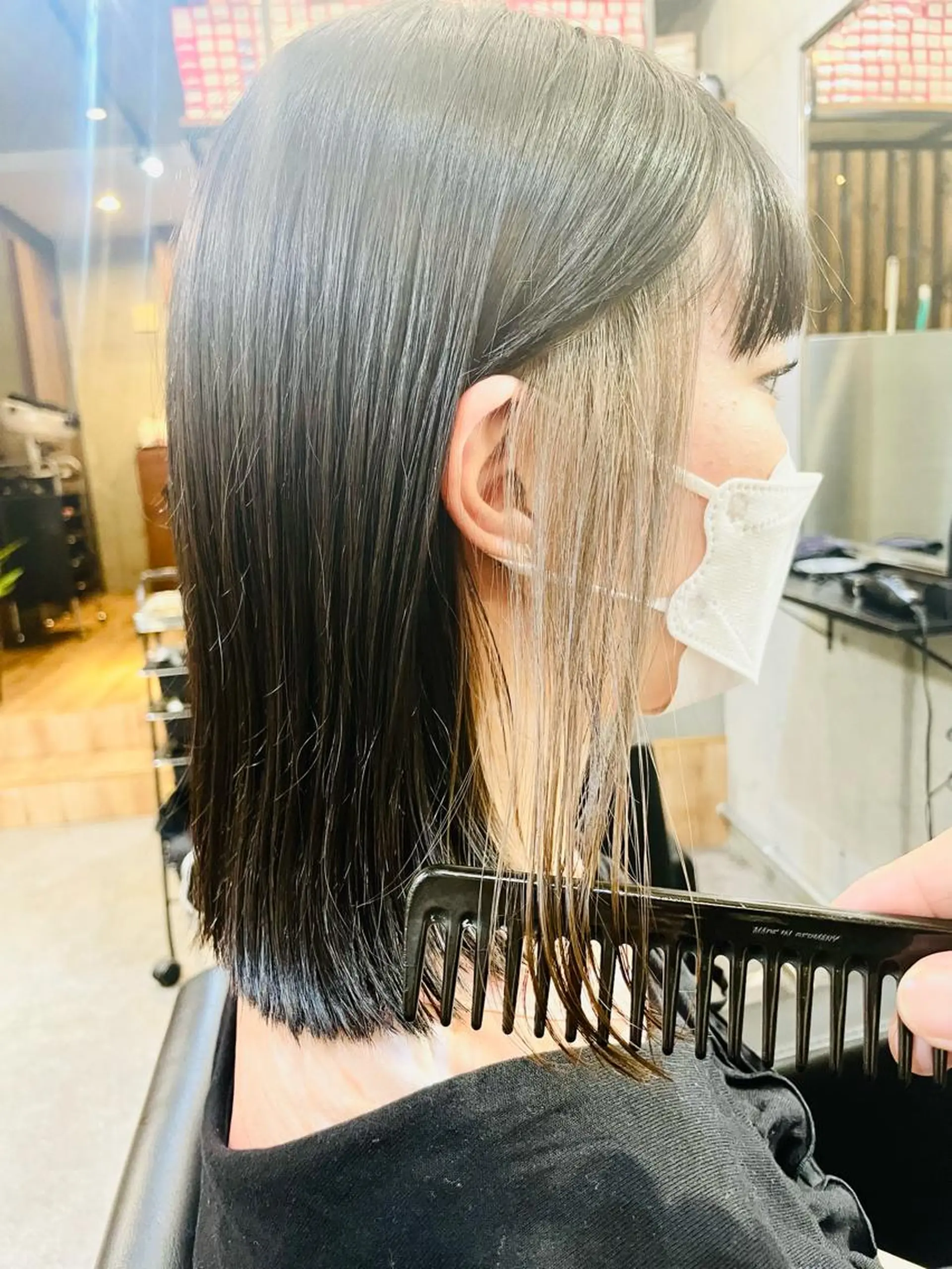 ショート カラー ショートボブ ハンサムショート アディクシーカラー ブリーチ ダークグレー ショートボブ髪質改善 縮毛矯正のプロ山道潤のヘアスタイル