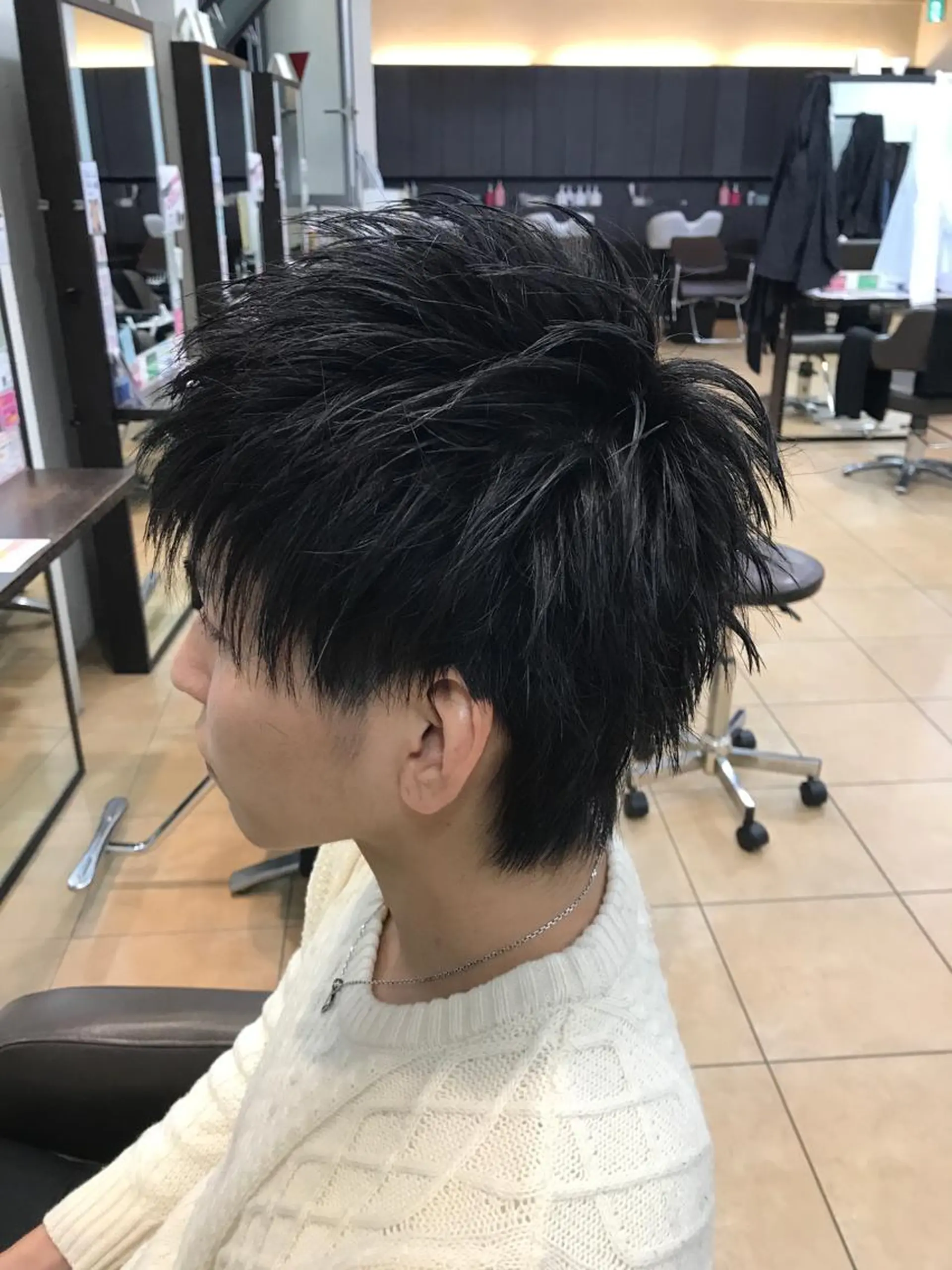 ショート メンズ 鍋島 拓真のヘアスタイル