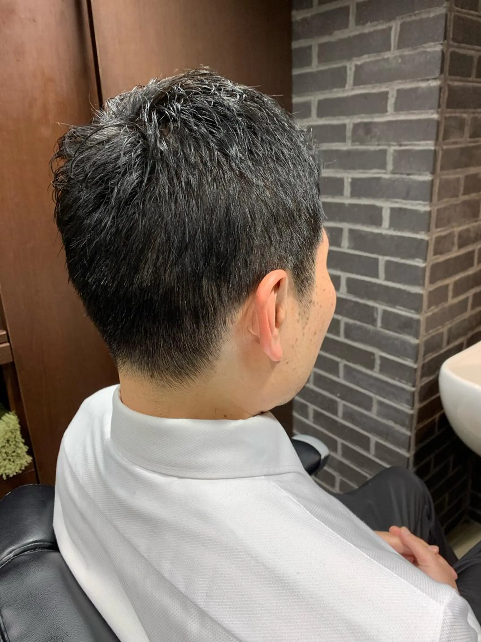 ショート メンズ 羽木 隆徒のヘアスタイル