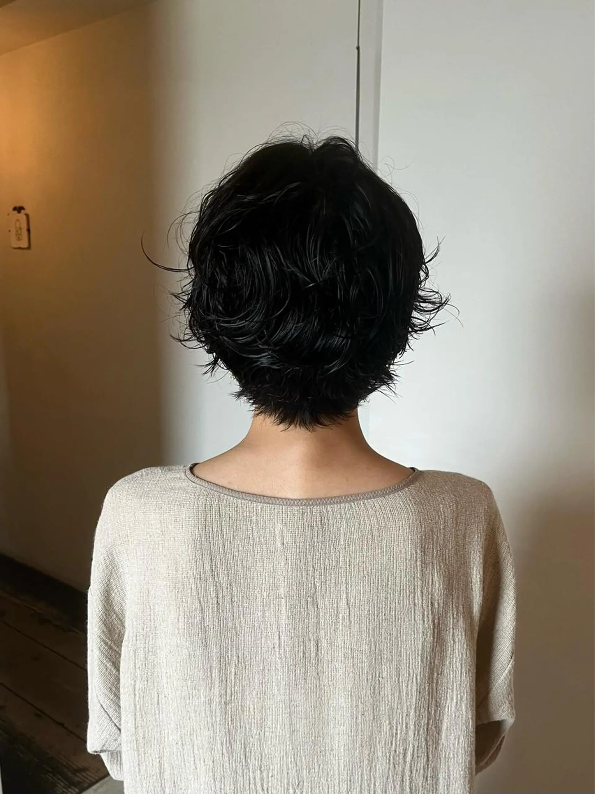 ショート パーマ メンズ room3小出 奈央子のヘアスタイル