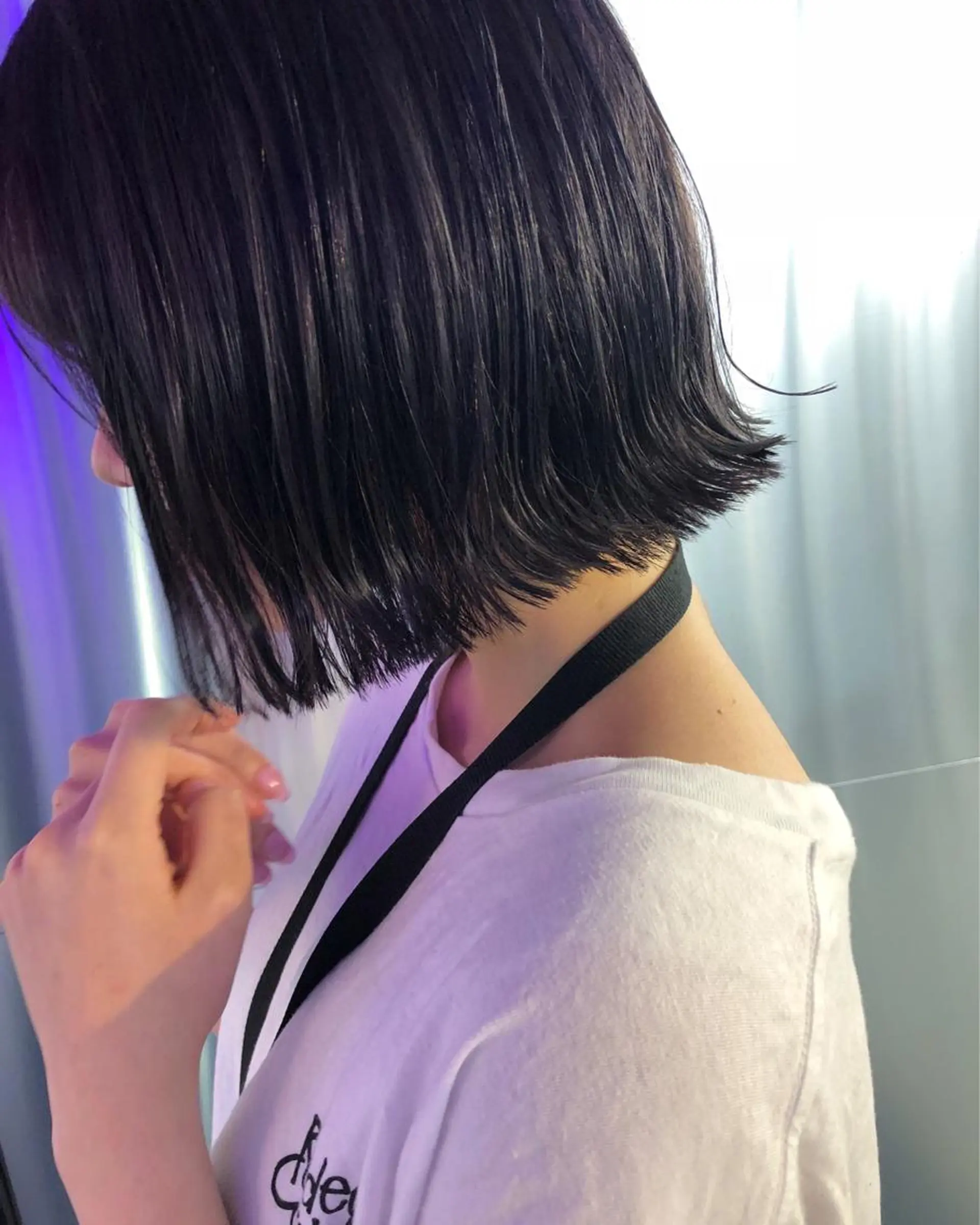 ショート カラー ニシオカ タクヤのヘアスタイル