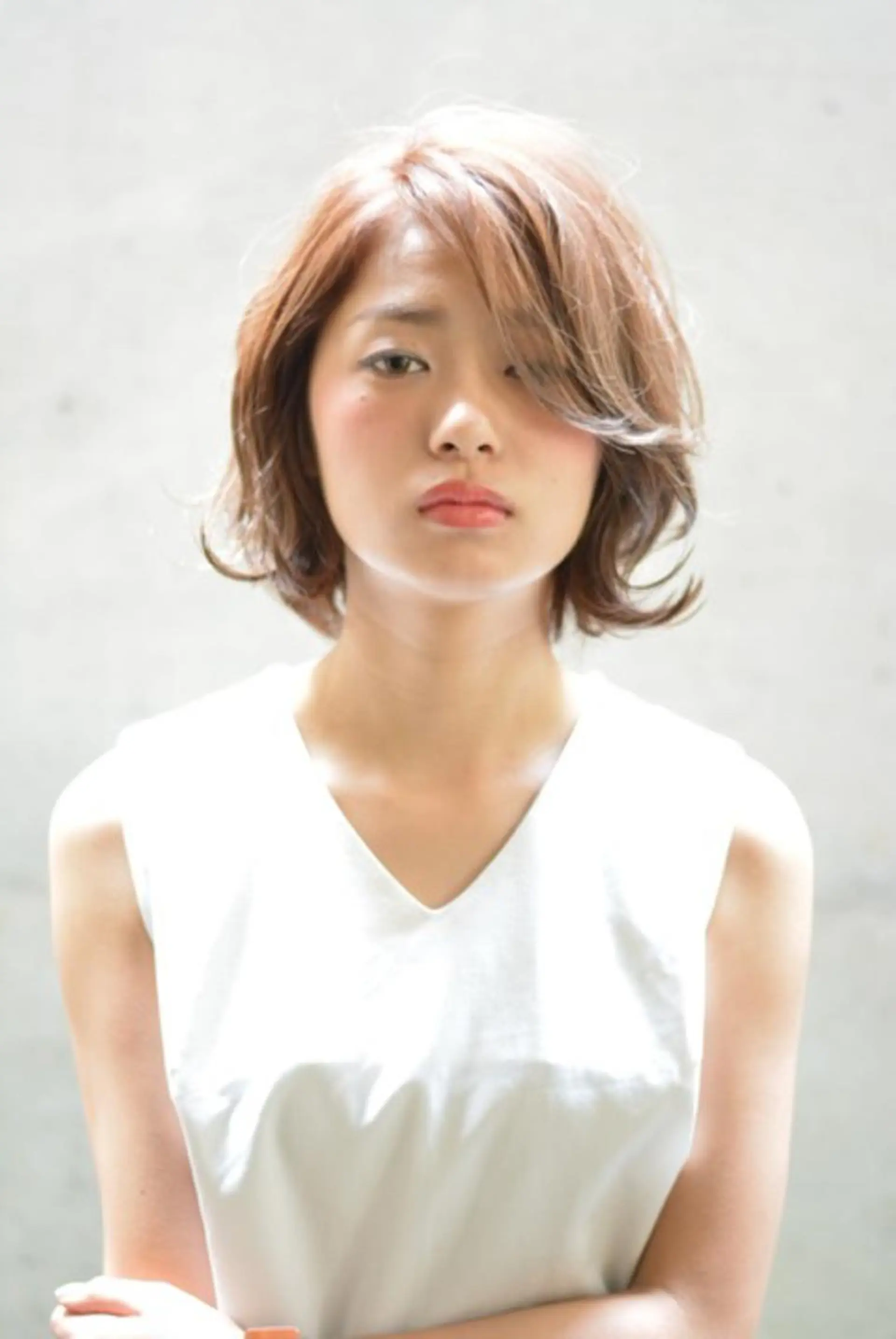 ショート カラー マネージャー八尾 裕一郎のヘアスタイル