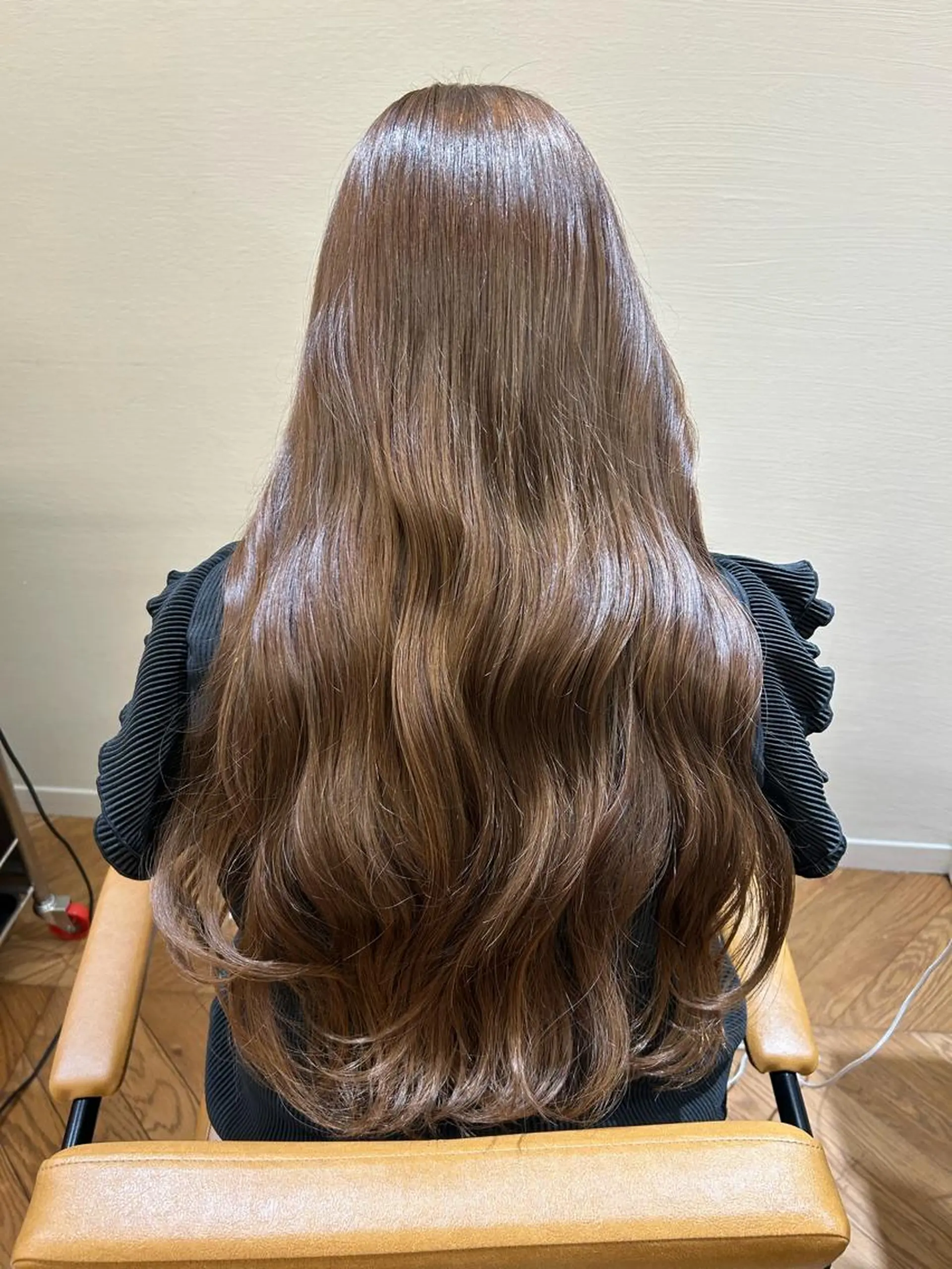 ロング カラー ブリーチ ブリーチなしカラー bnd_bnd アイのヘアスタイル