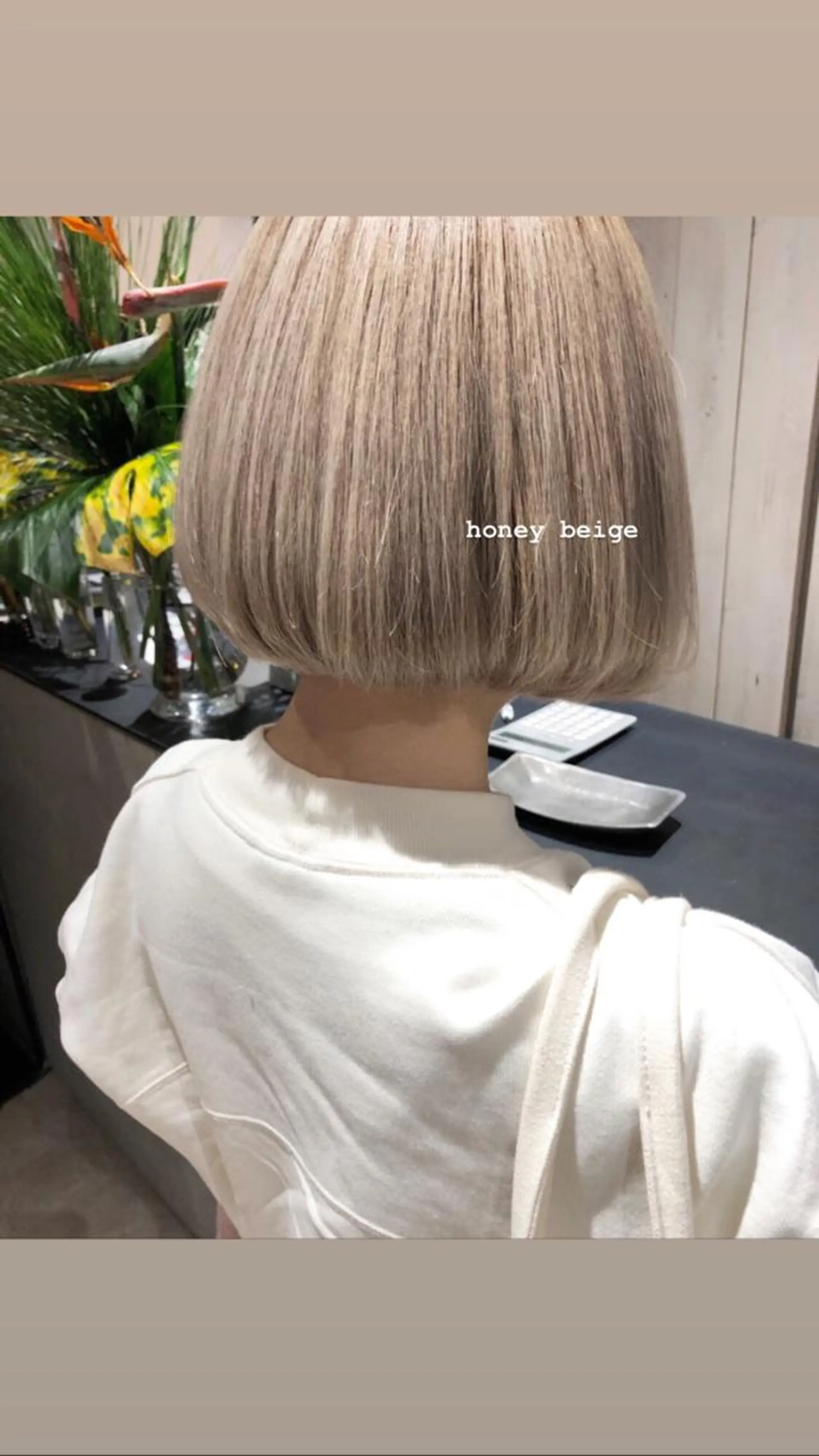 カラー 秋山 裕香のヘアスタイル