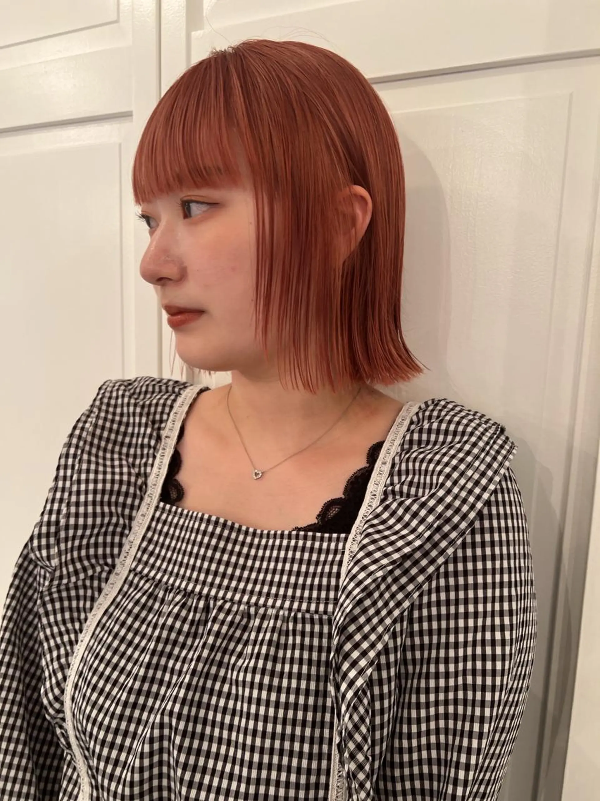 カラー ヘアカラー ブリーチカラー🎀 韓国風/寺門美優のヘアスタイル