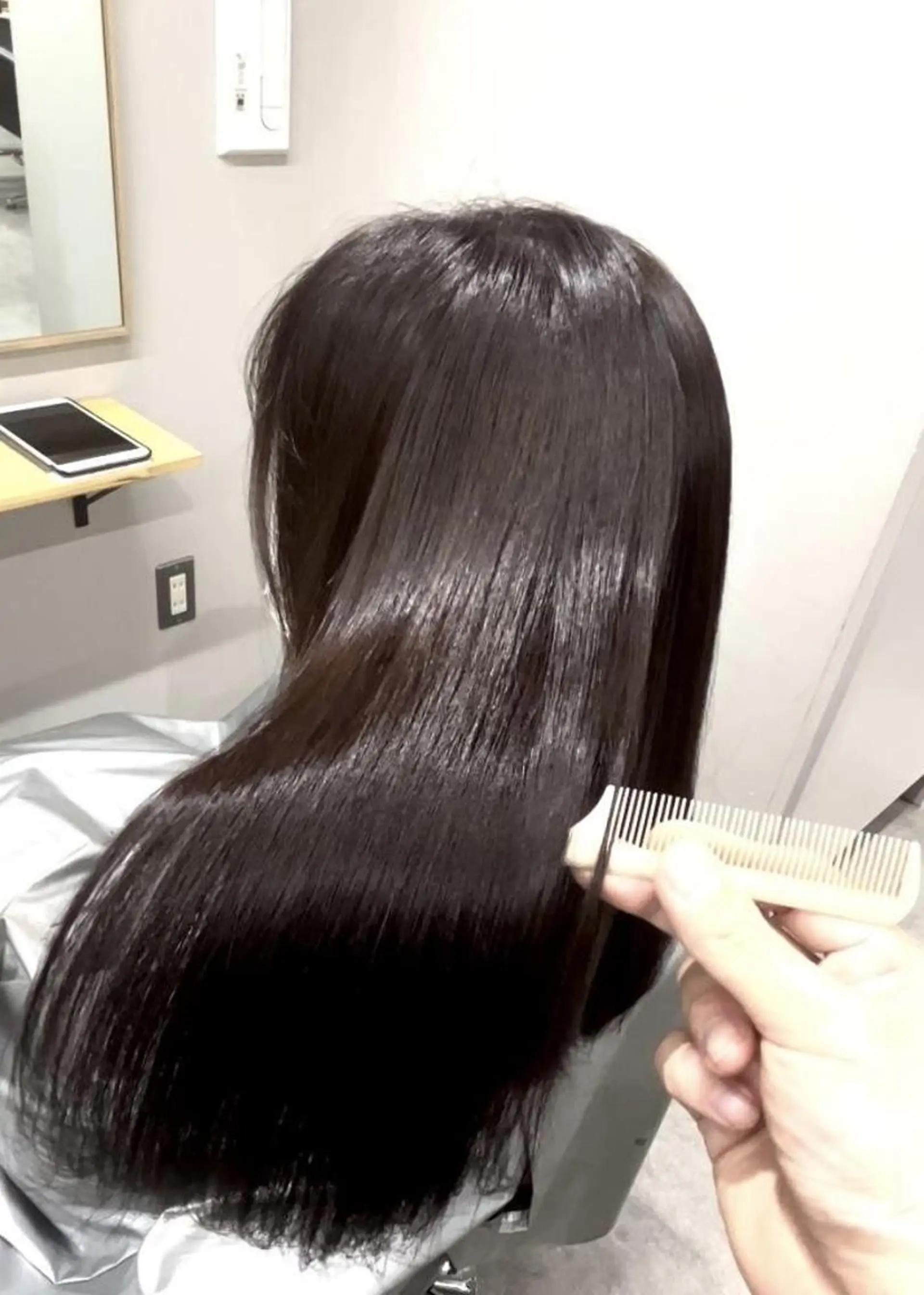 セミロング カット 縮毛矯正 トリートメント 🫧【公式】 Lig.横浜🫧のヘアスタイル