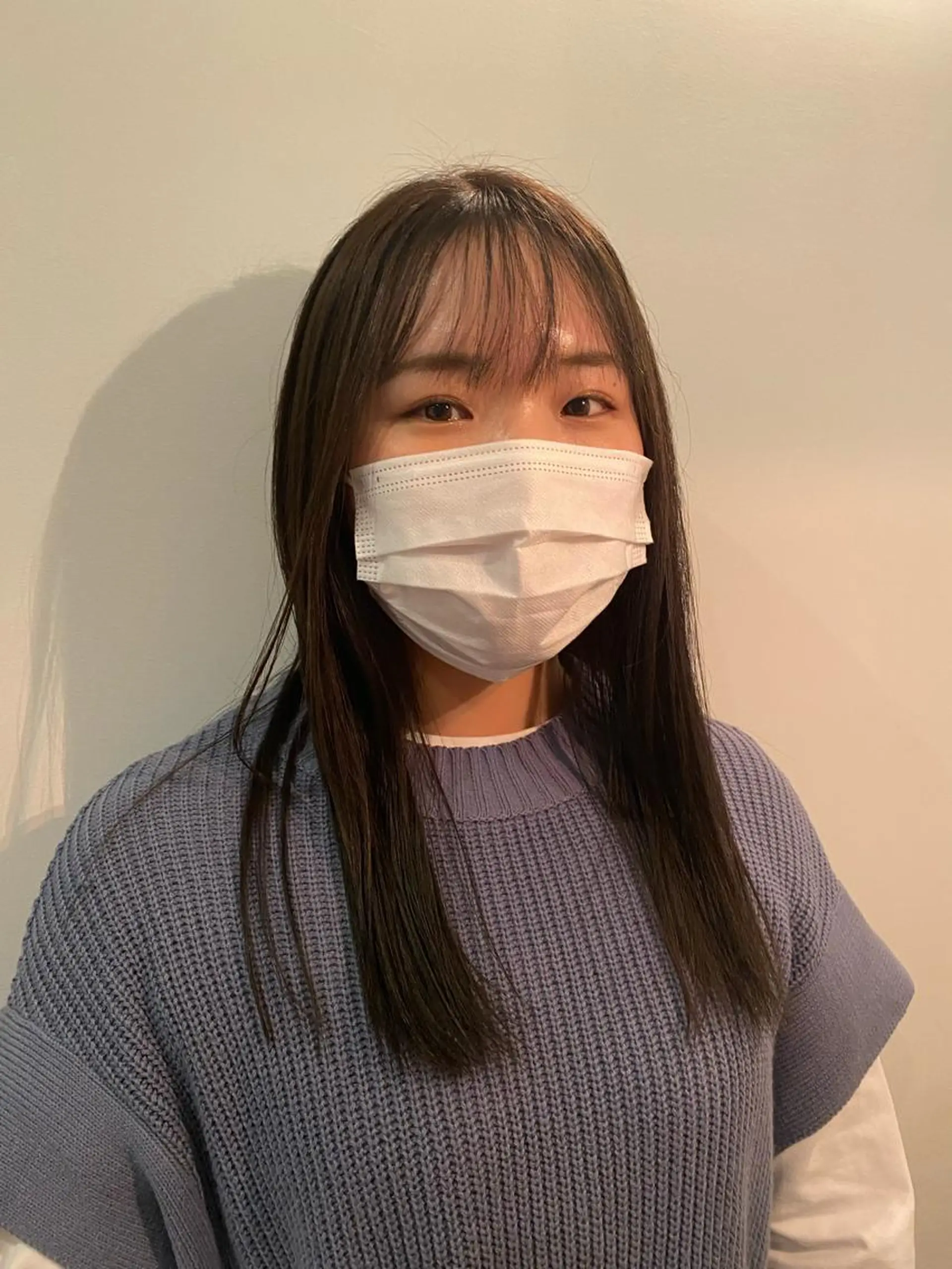 セミロング カラー ヘアアレンジ shoji༄ mikuのヘアスタイル