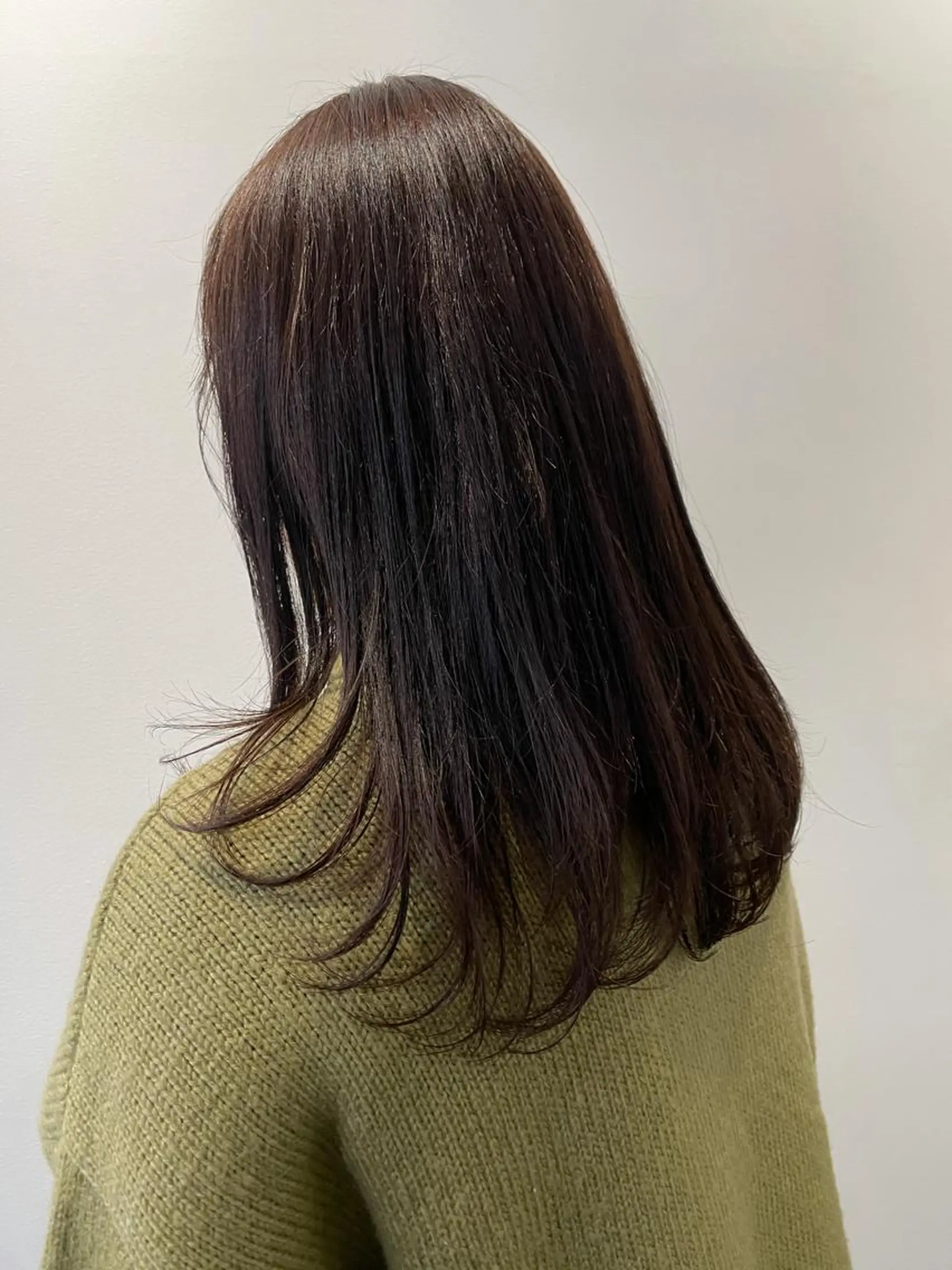 ロング カラー 斉藤 瑞恵のヘアスタイル