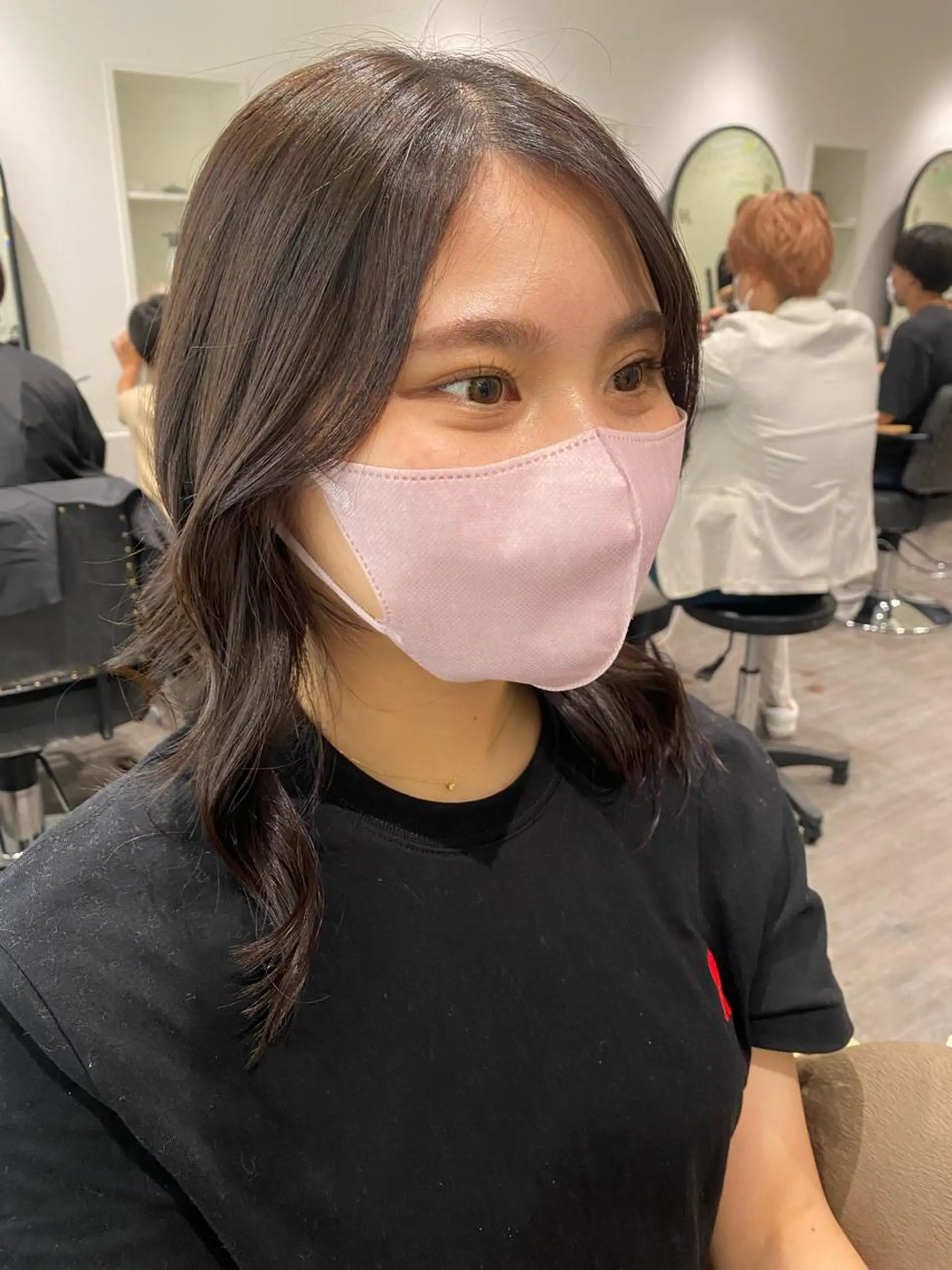 ミディアム カット cocotte🌿 amaneのヘアスタイル