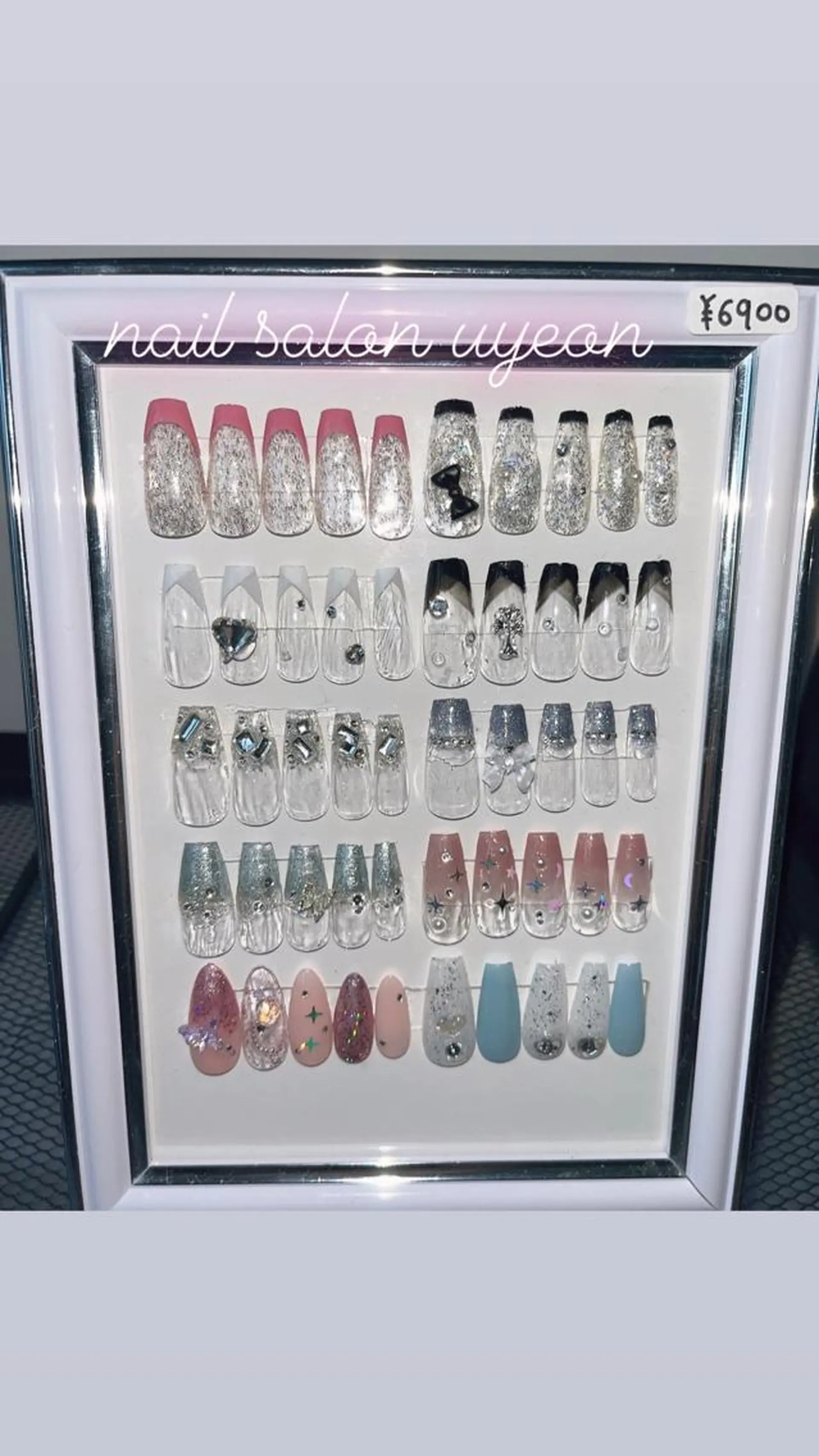 ネイル 韓国ネイル シンプルネイル ワンホンネイル 鈴木 愛のネイルデザイン