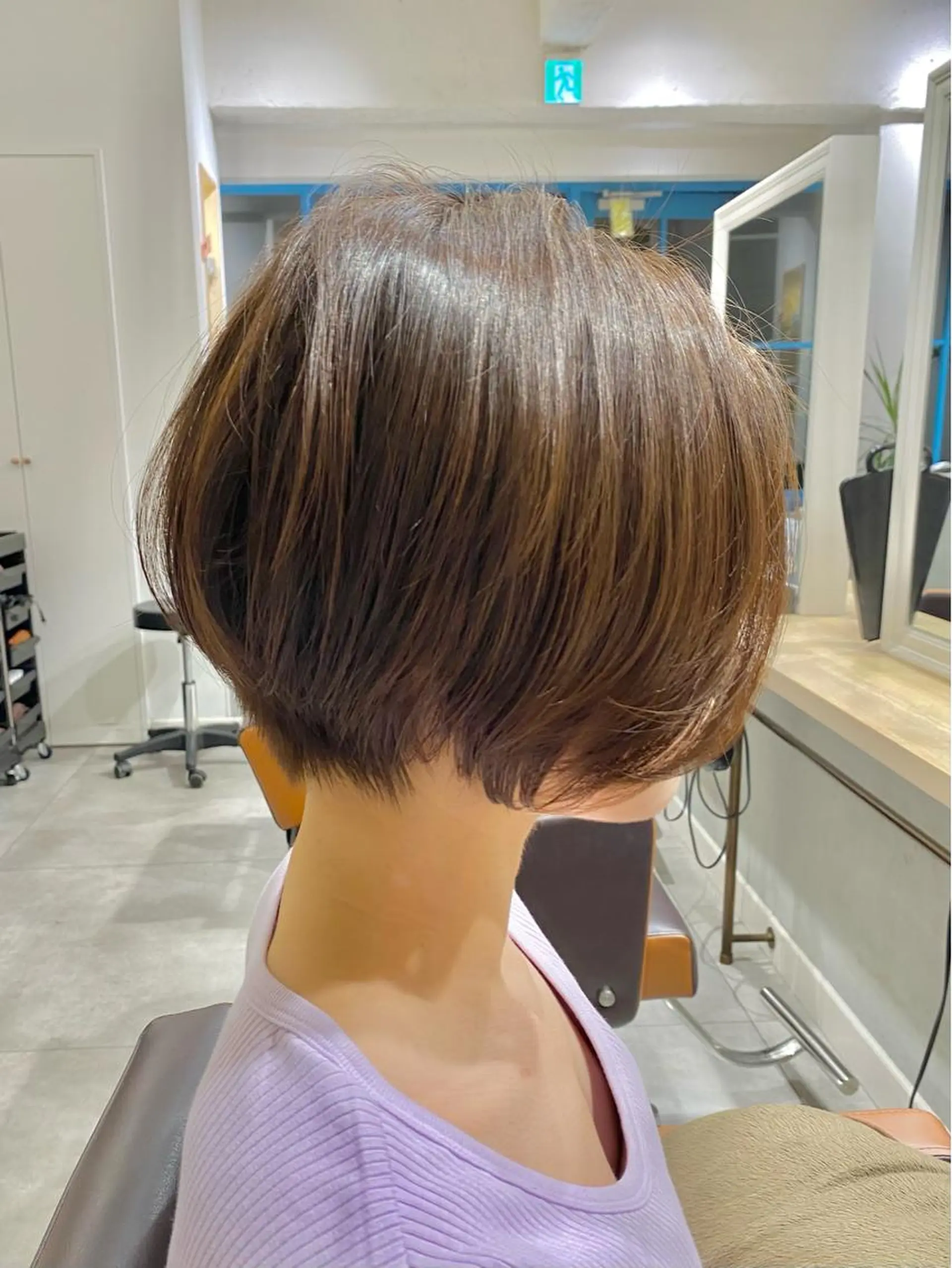 ショート カラー 北村 直人のヘアスタイル