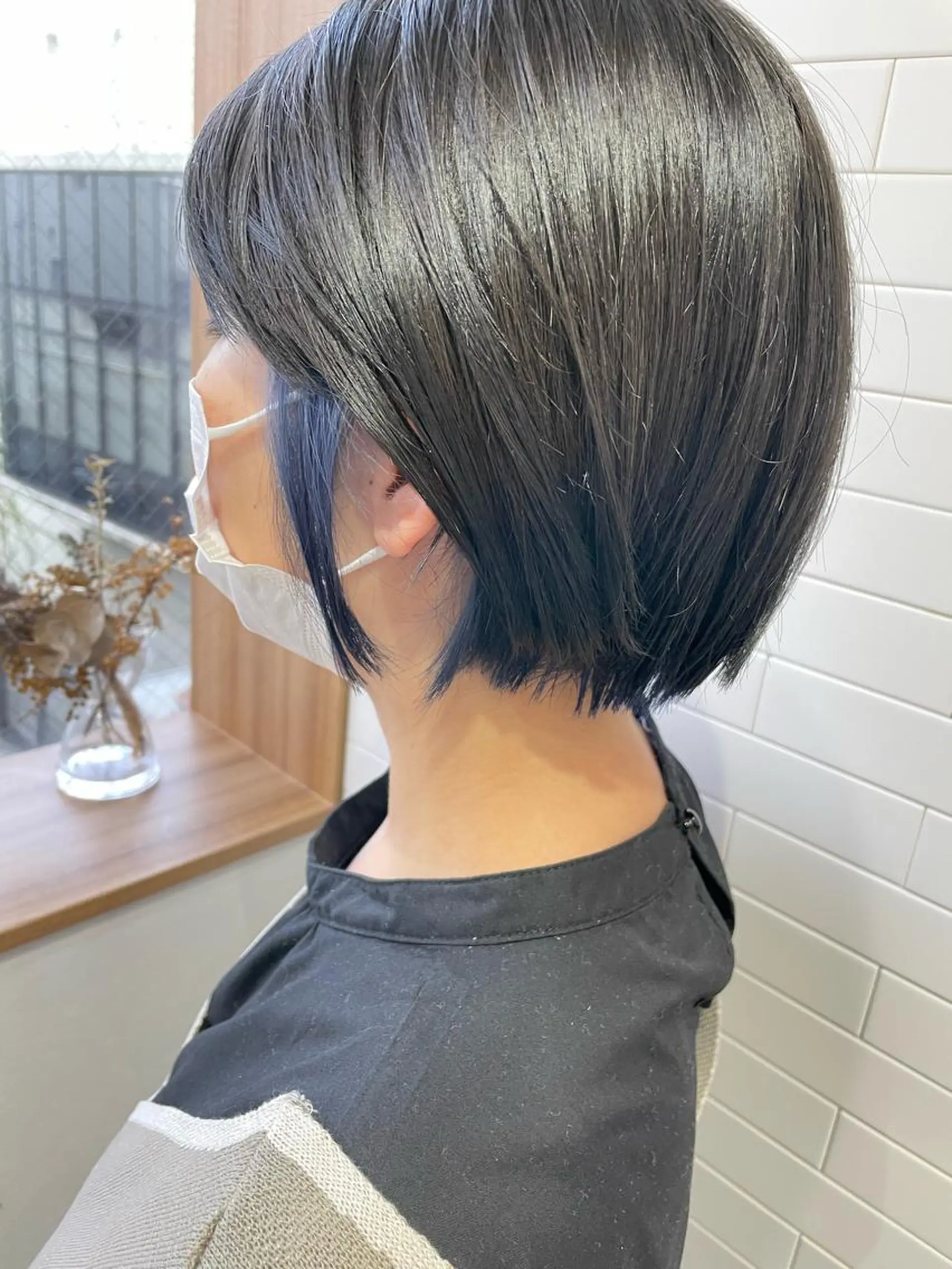 ショート カラー 🦋うる艶透明感ヘア 今井達也のヘアスタイル