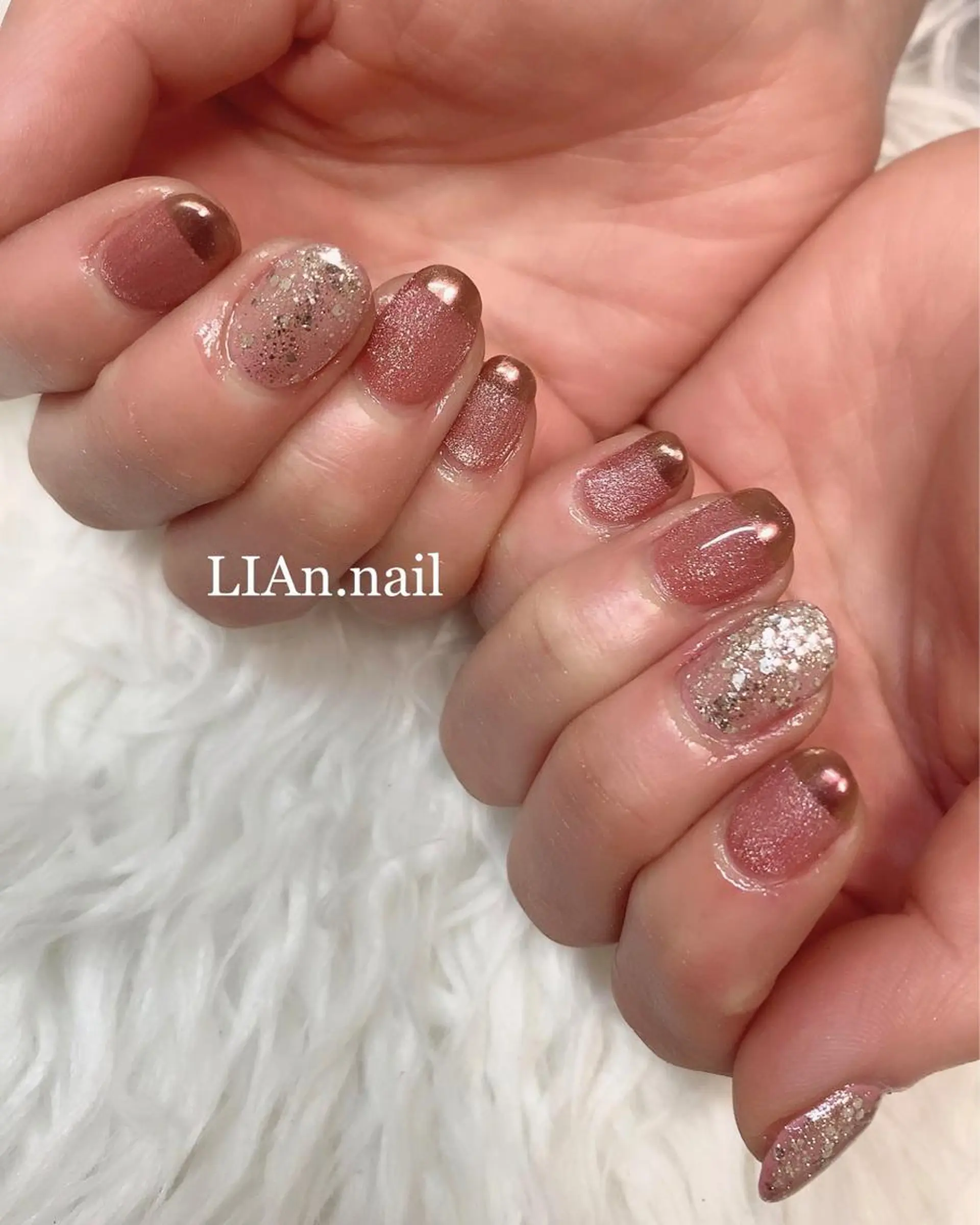ネイル マグネットネイル Lian nailのネイルデザイン
