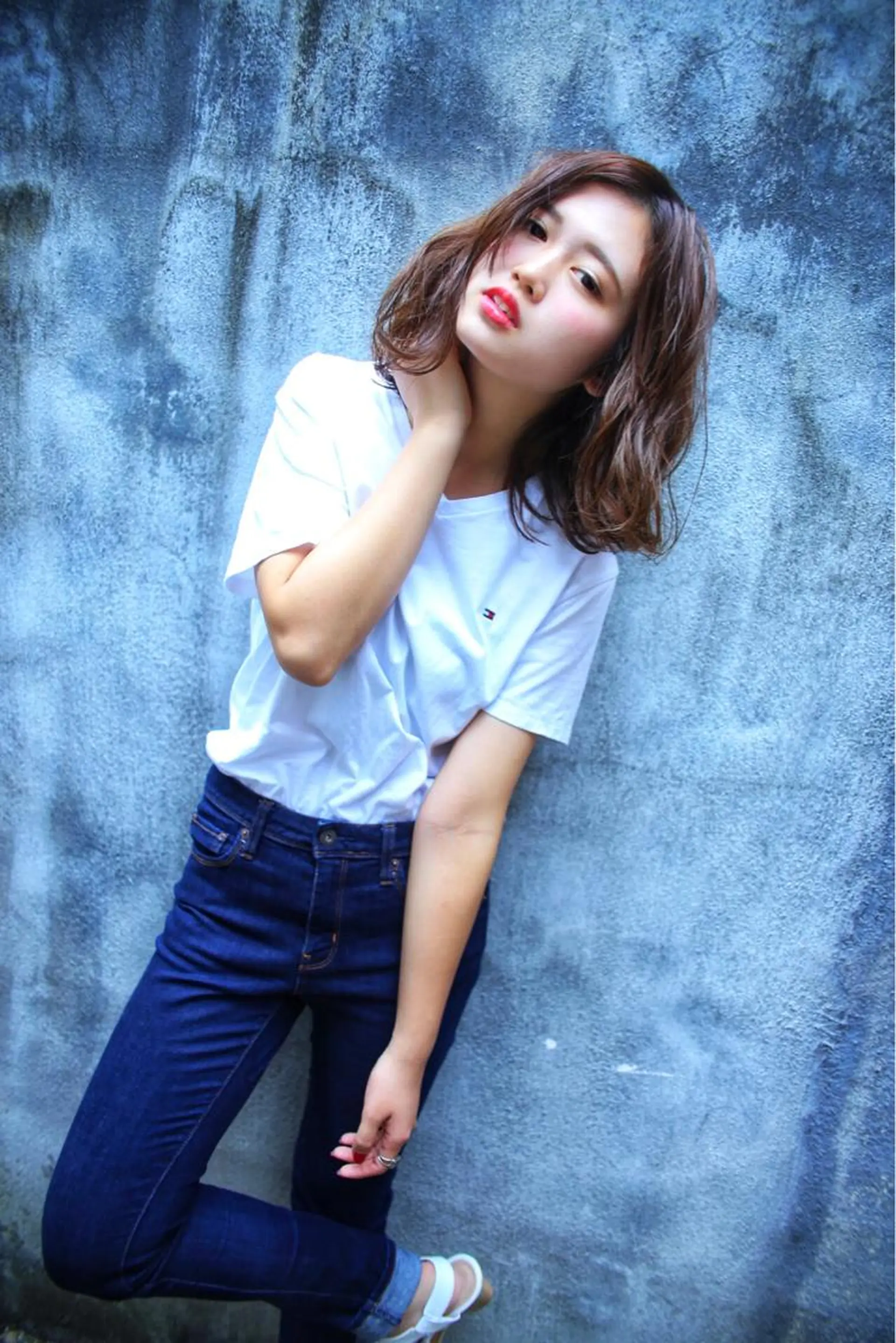 ミディアム カラー vato バトのヘアスタイル