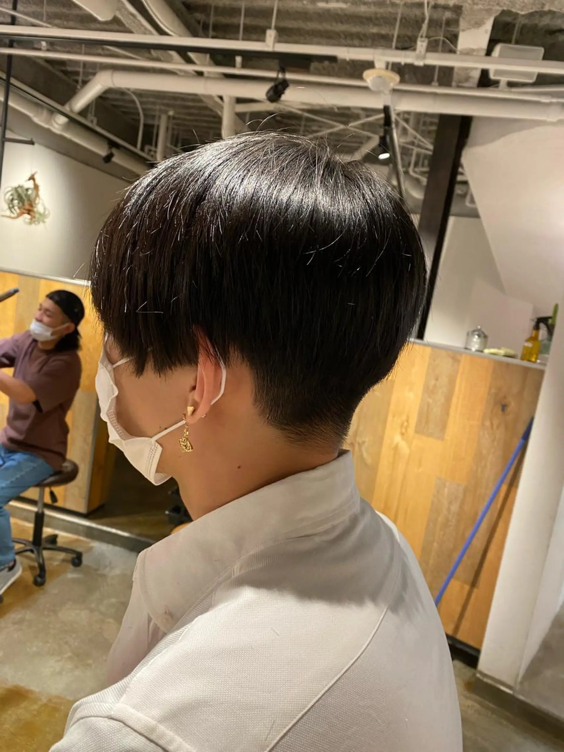 ショート メンズ マッシュ BELO キエのヘアスタイル