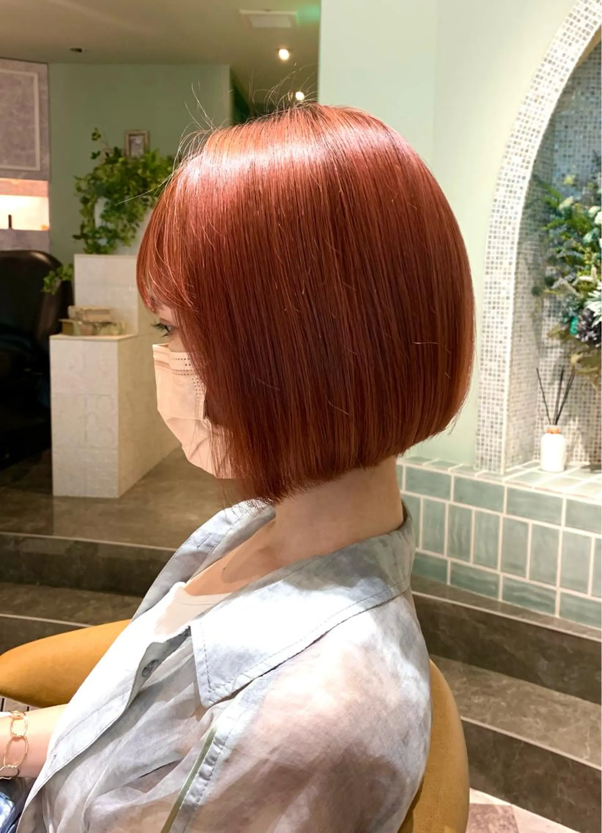 ショート カット ヘアカラー トリートメント レイヤーカット/ 顔周り 五島巨幹のヘアスタイル