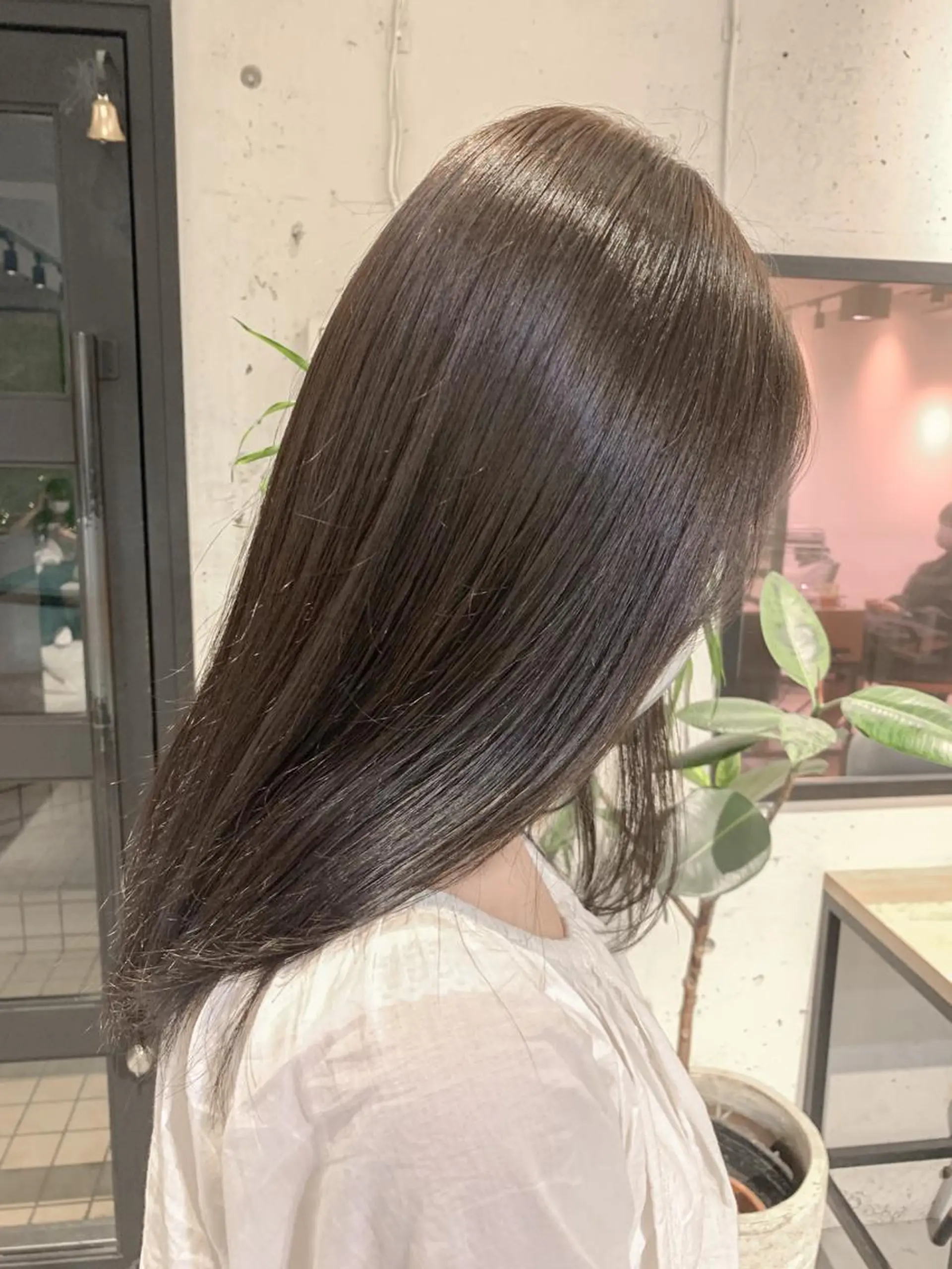 セミロング カラー ヘアアレンジ yuka .のヘアスタイル