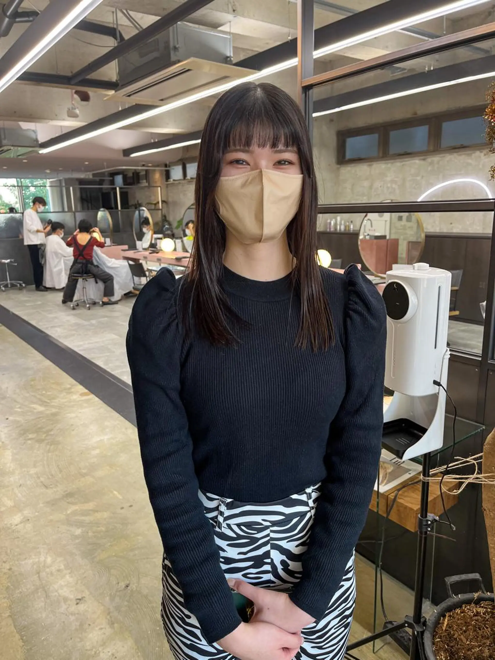 ロング 中江 友哉のヘアスタイル