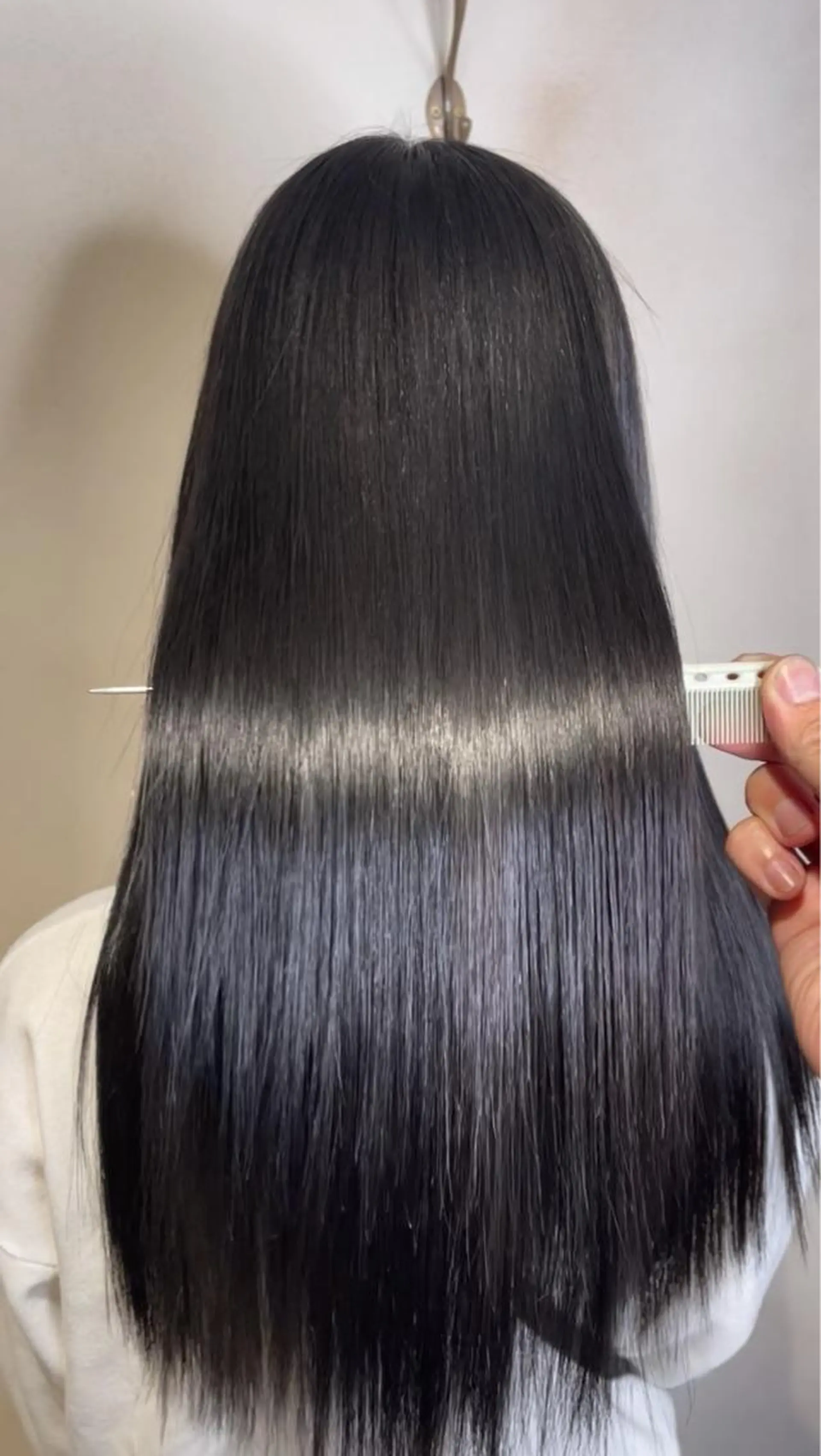 ロング カラー 髪質改善 トリートメント 泉 堅也のヘアスタイル