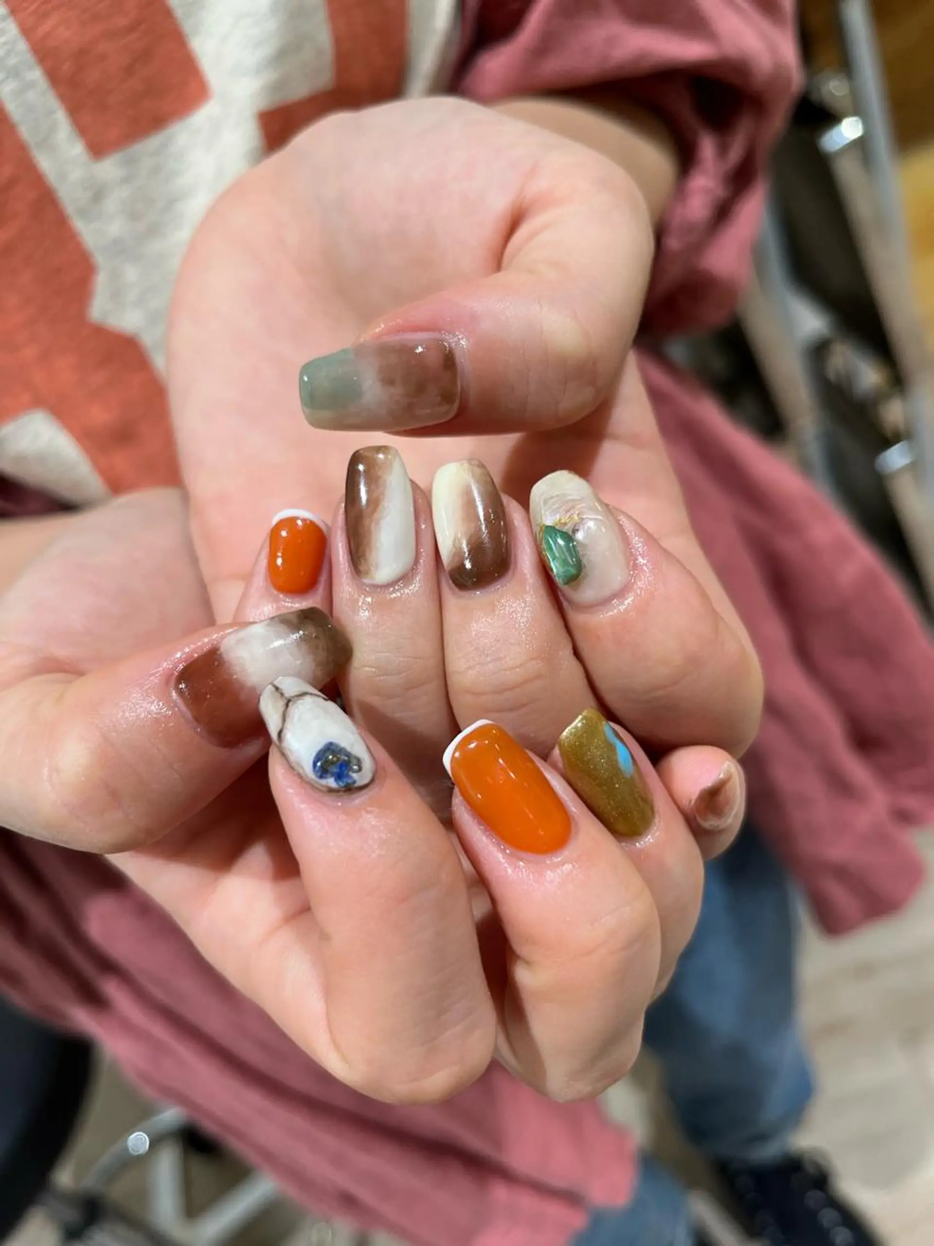 ネイル niconail 🧣ayu 📍烏山のネイルデザイン