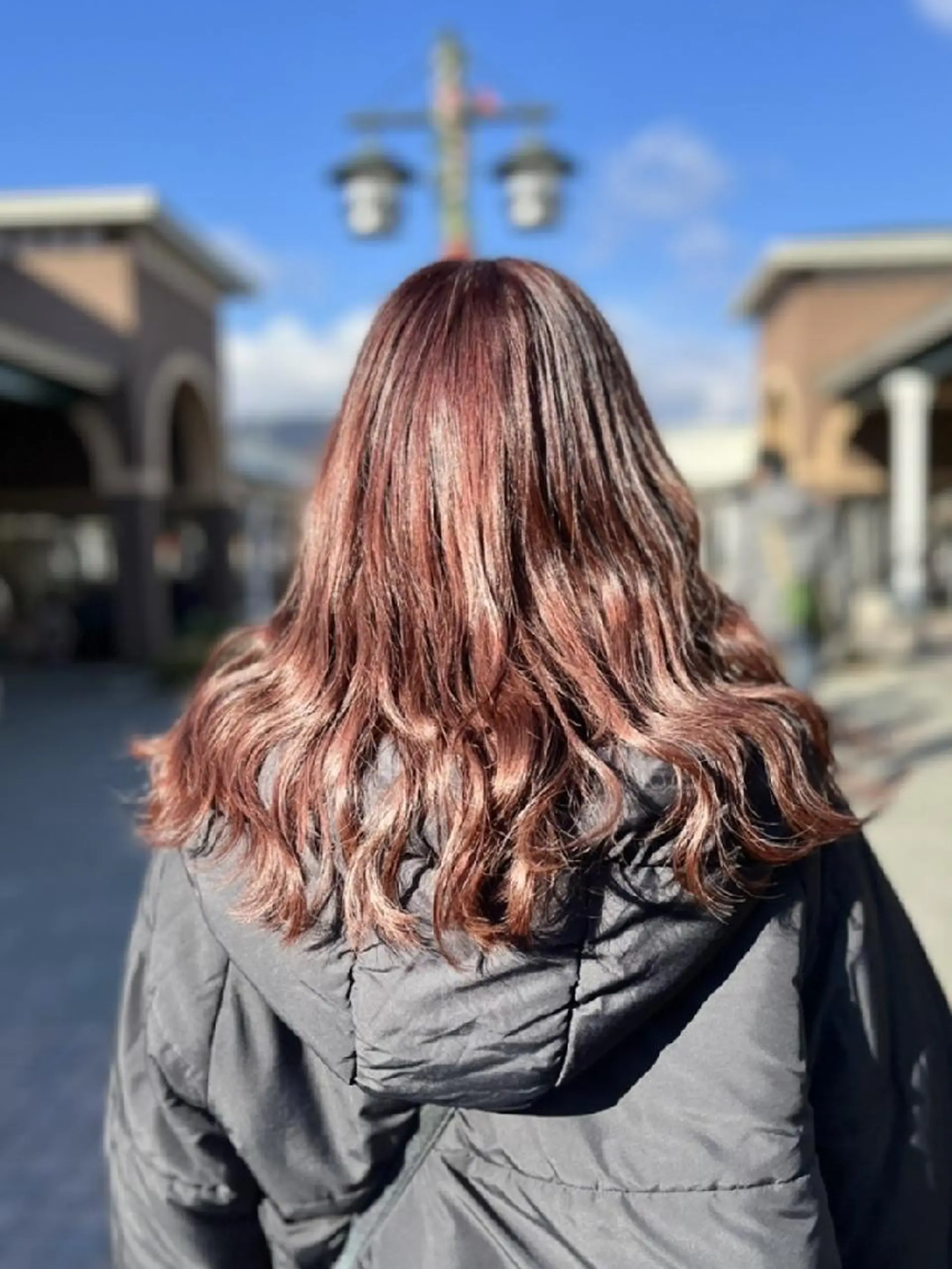 ロング カラー Nanako。/韓国 ハッシュカットのヘアスタイル