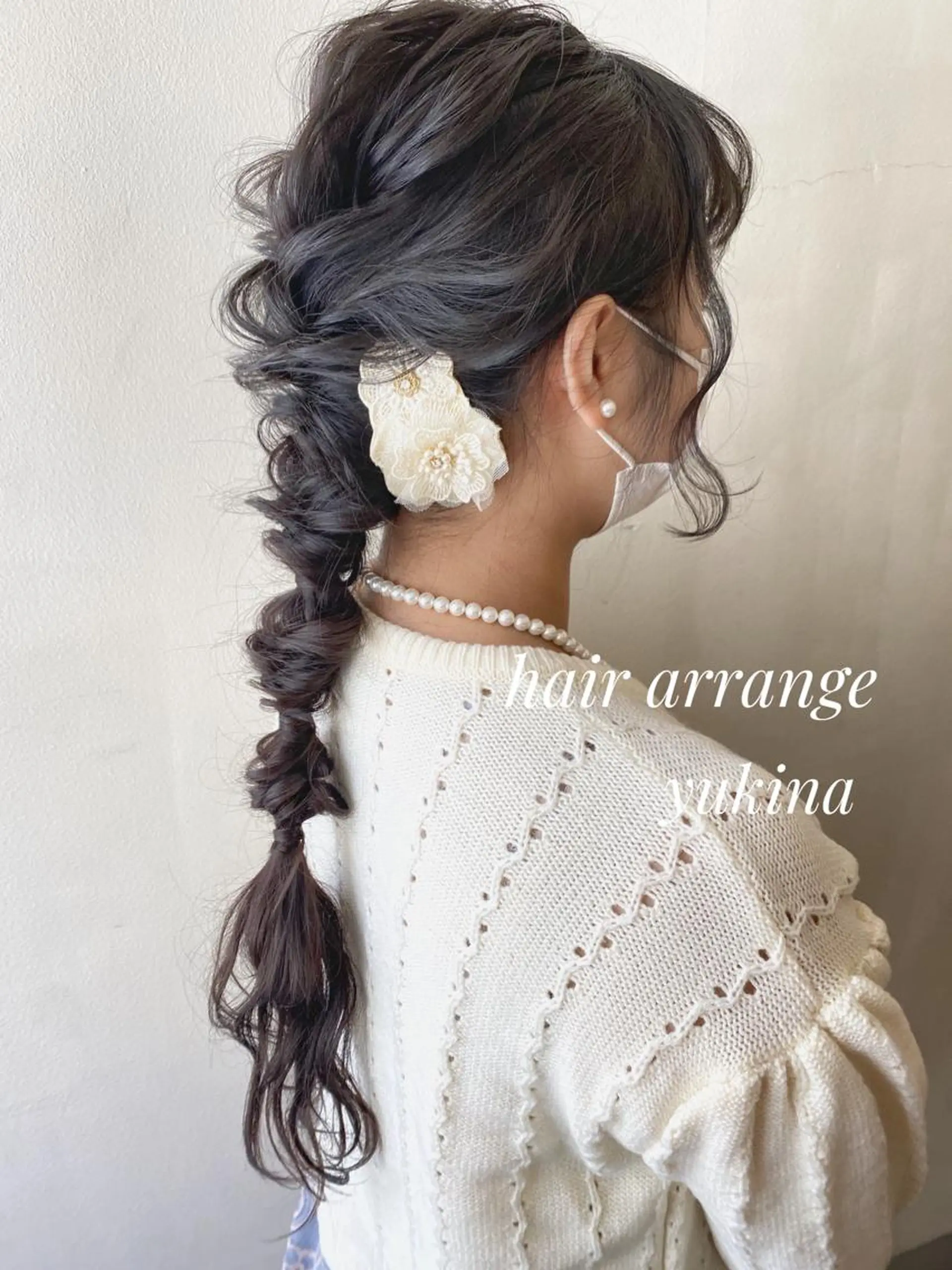 ロング ヘアセット ✨透明感ケアカラー✨ 長野ゆきなのヘアスタイル