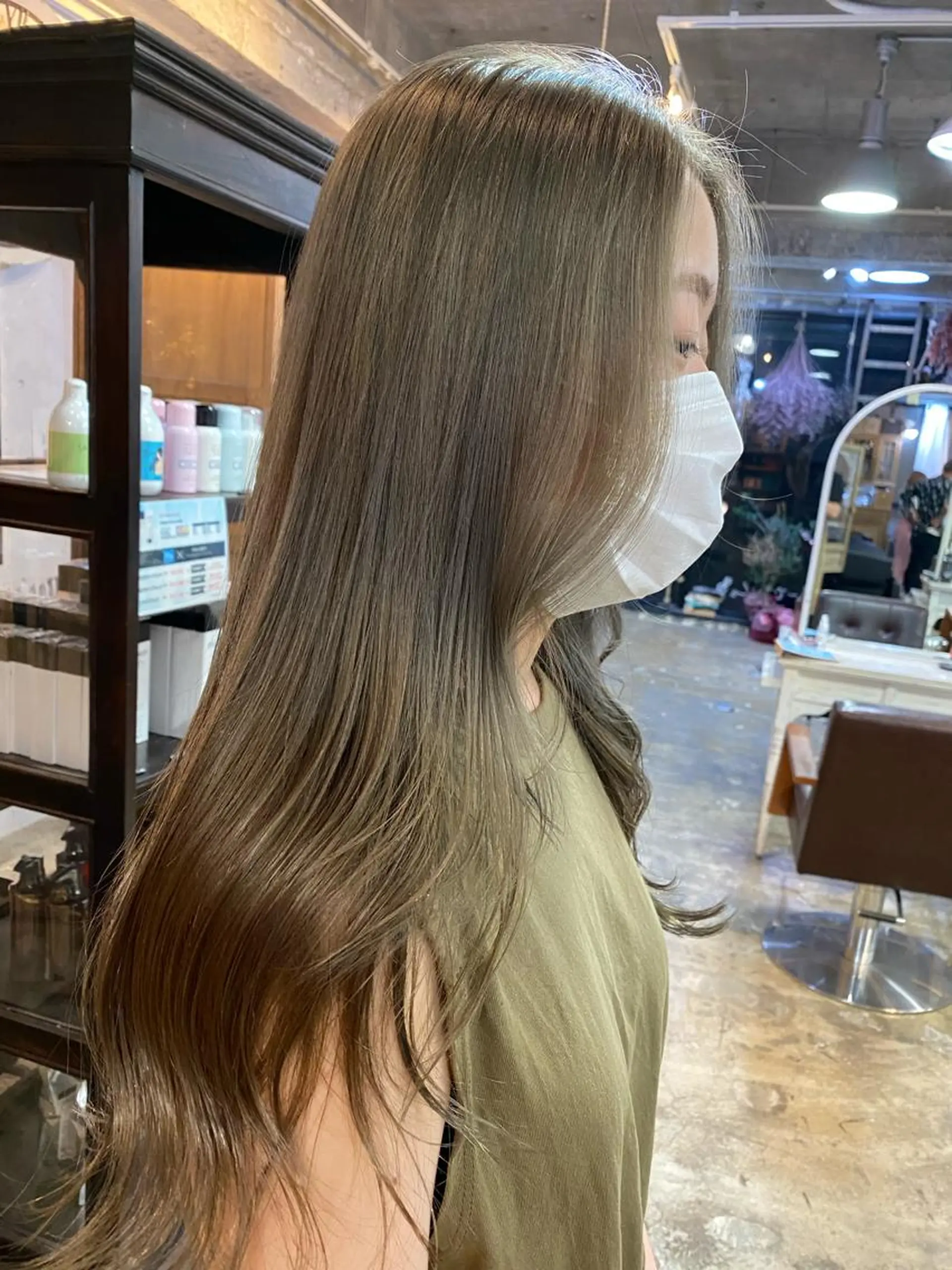 ロング カラー Pia hair Design Yakuin所属・Pia ツボイ ケイタのヘアスタイル