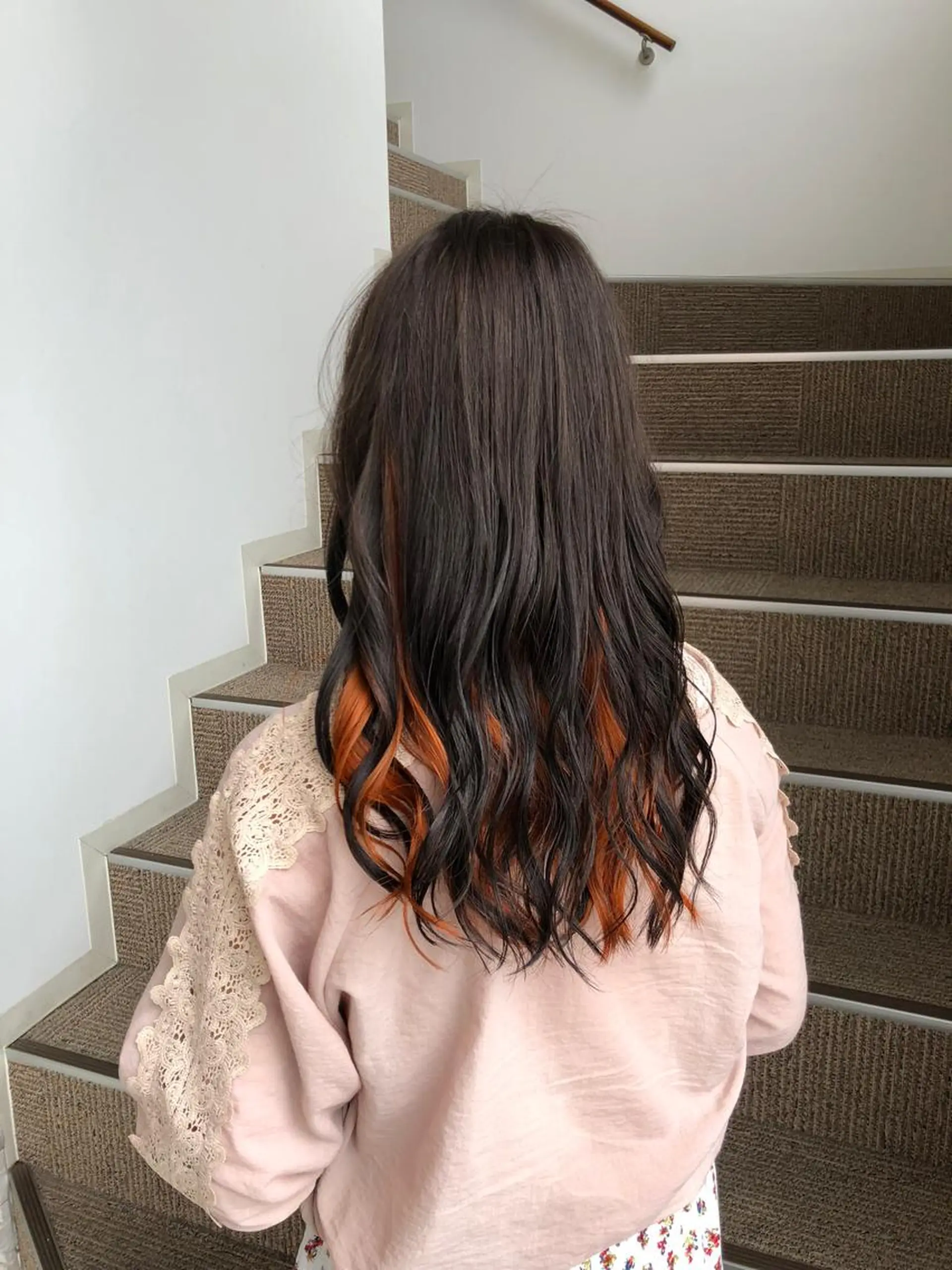 カラー 松戸　レイヤーカット 野口　康太郎のヘアスタイル