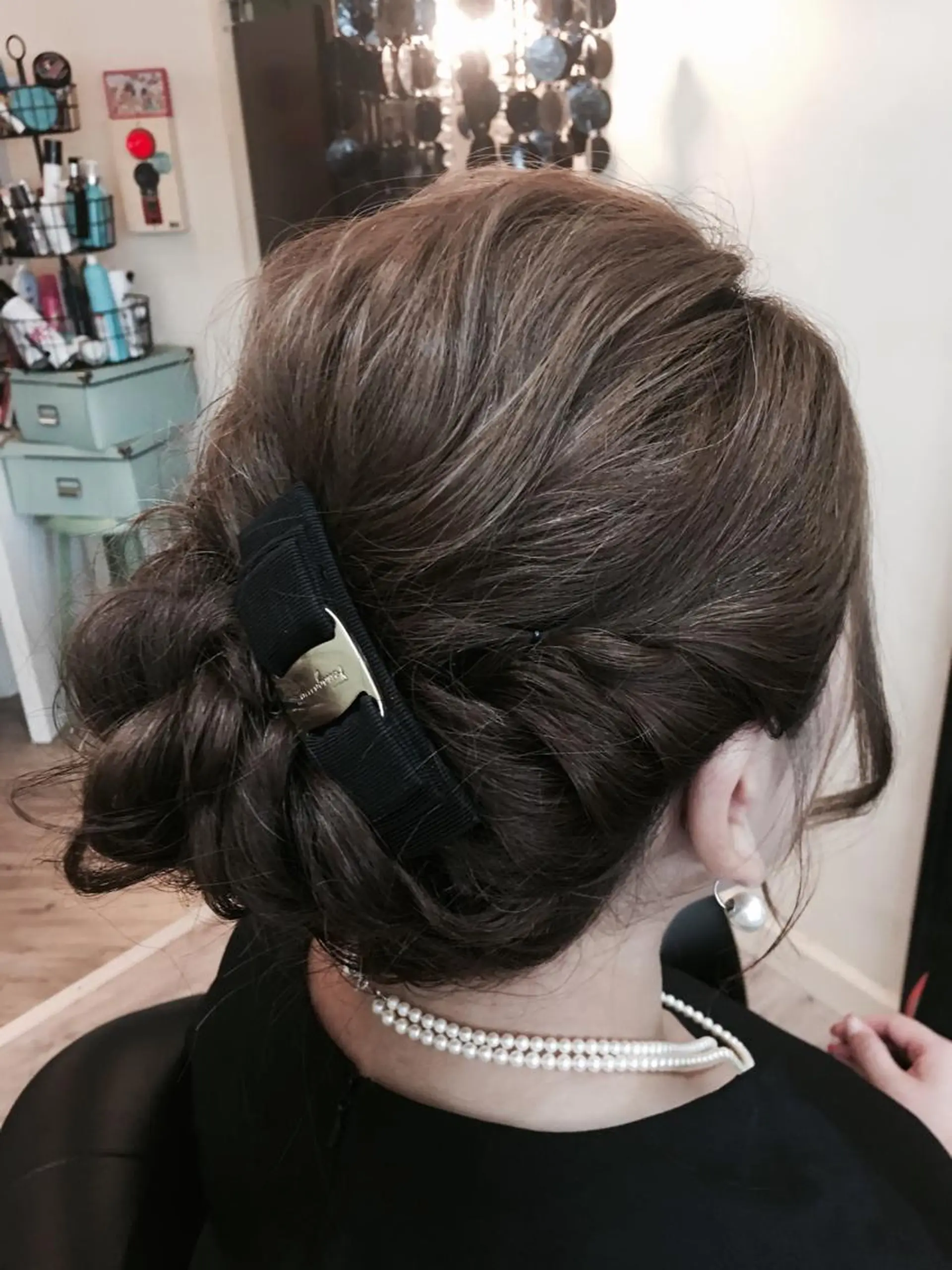 ミディアム ヘアアレンジ 結婚式・ブライダル 鶴見 和美のヘアスタイル
