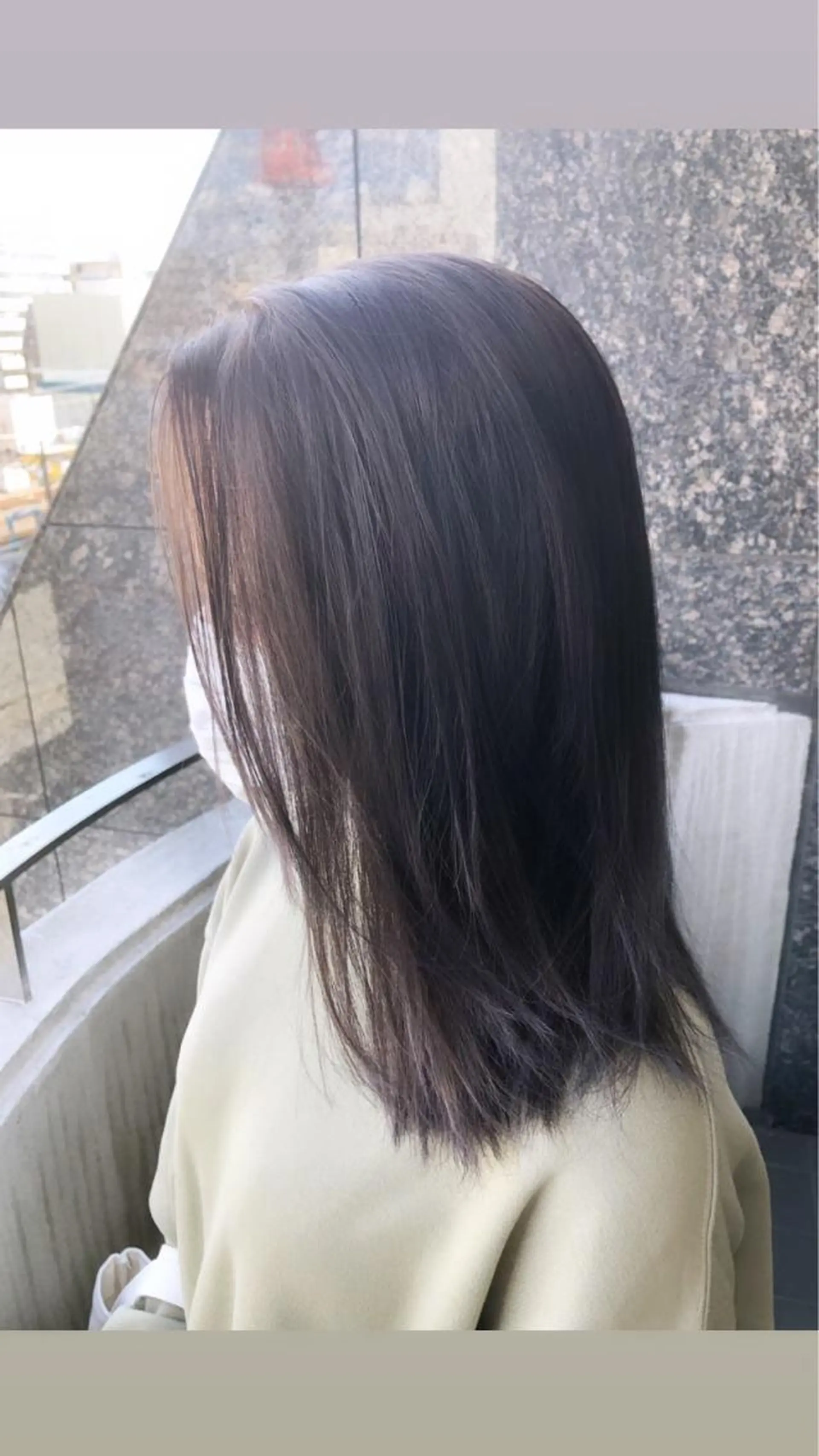 ミディアム カラーアンドケアリタ kitamuuuのヘアスタイル