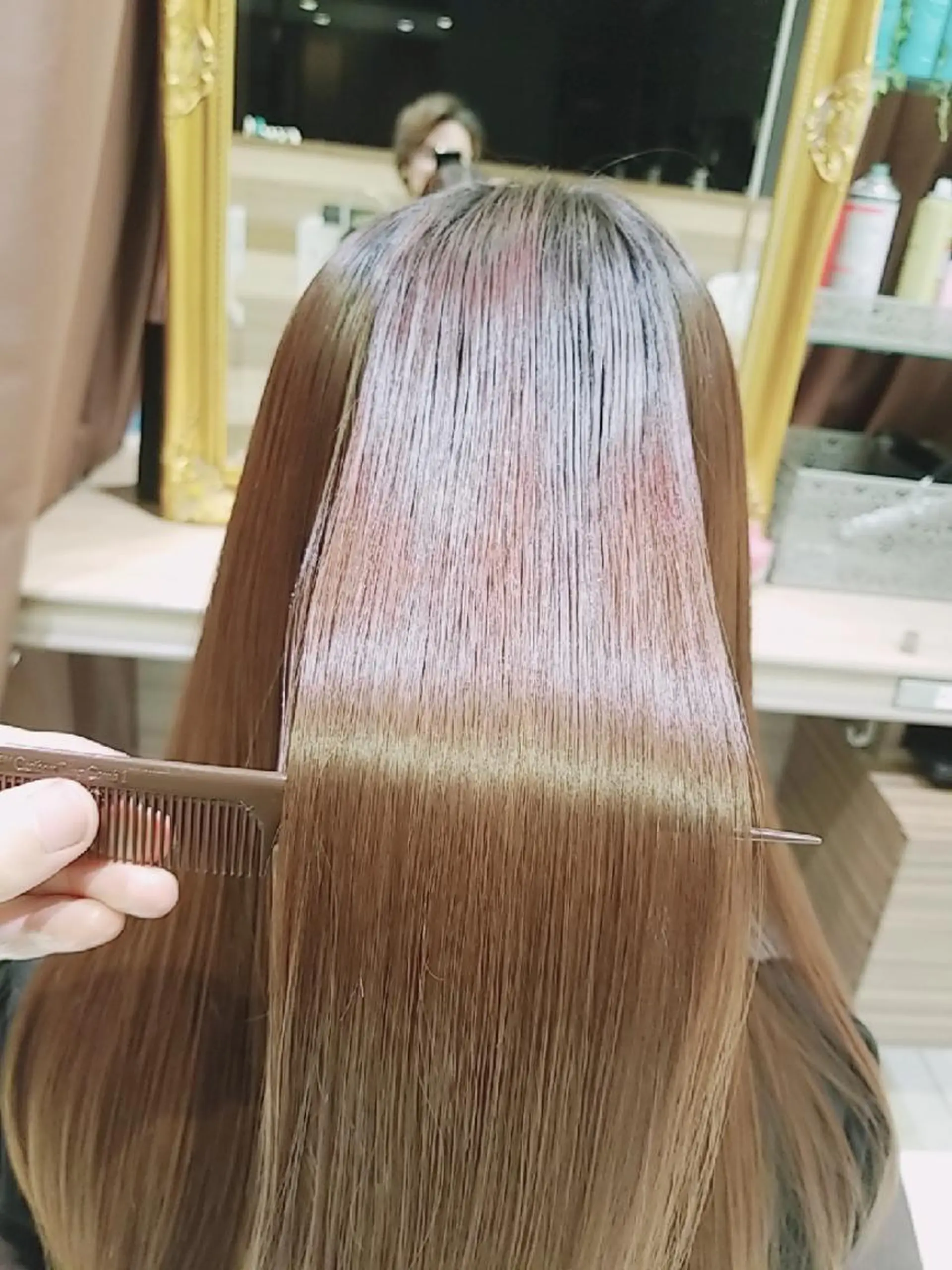 ミディアム Ash 店長　山下達也のヘアスタイル