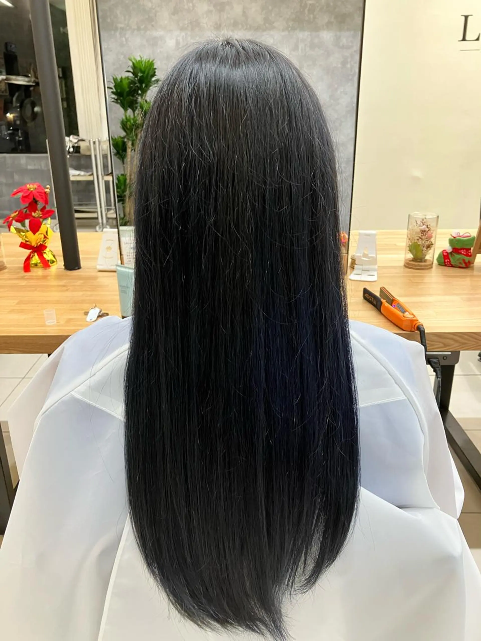 ロング カラー 🦔Laulu 菅原綾乃のヘアスタイル