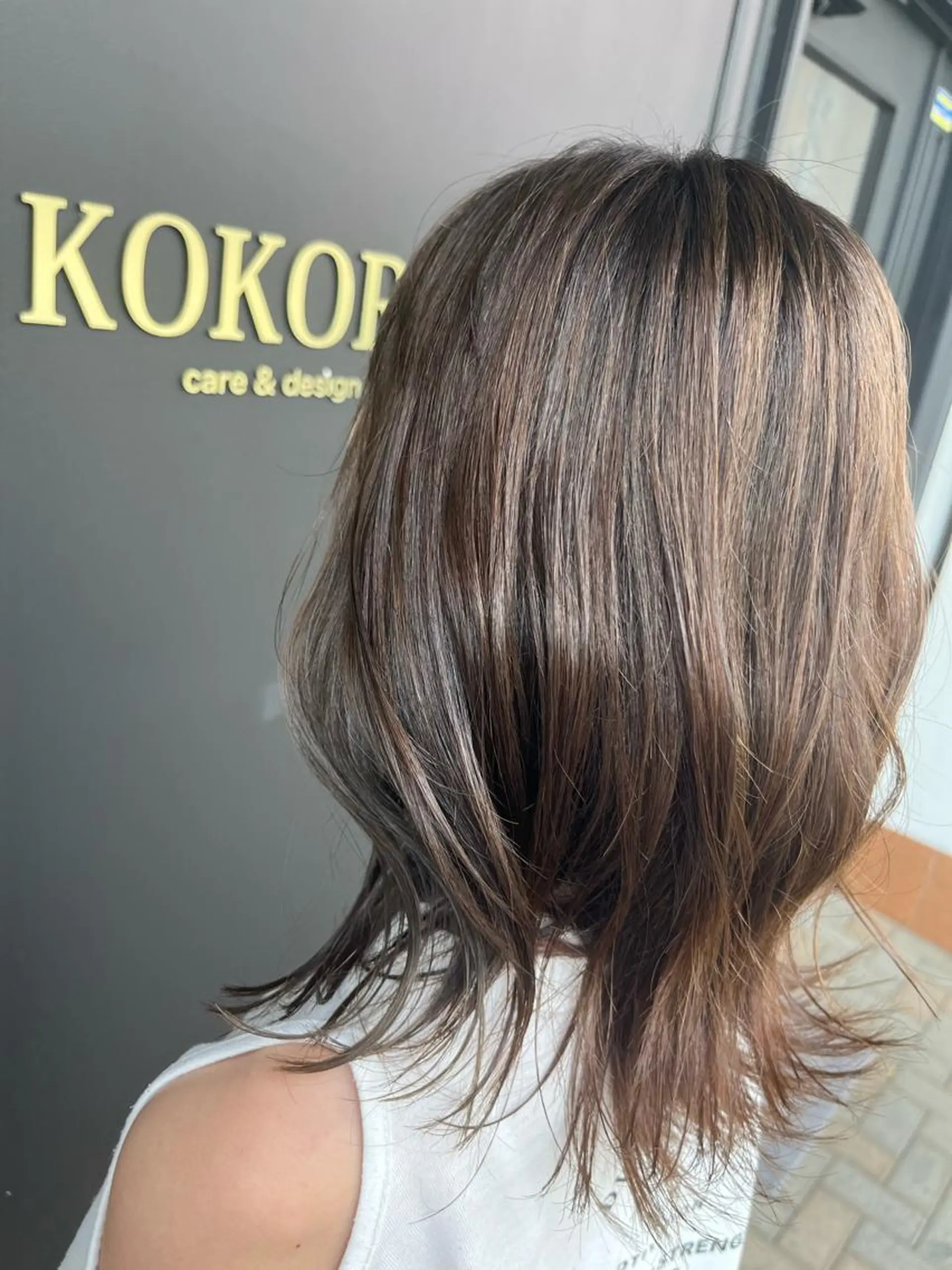 カラー ヘアカラー 艶髪🥣透明感カラー 🫧前田奈津実のヘアスタイル