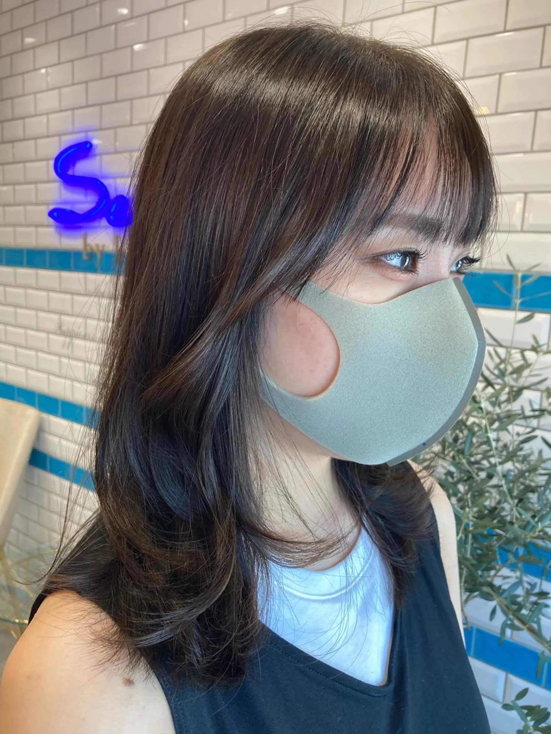 セミロング レイヤーカット Loom .by Sea  ルームバイシー所属・レイヤー/前髪/ 韓国/CHIHIROのヘアスタイル