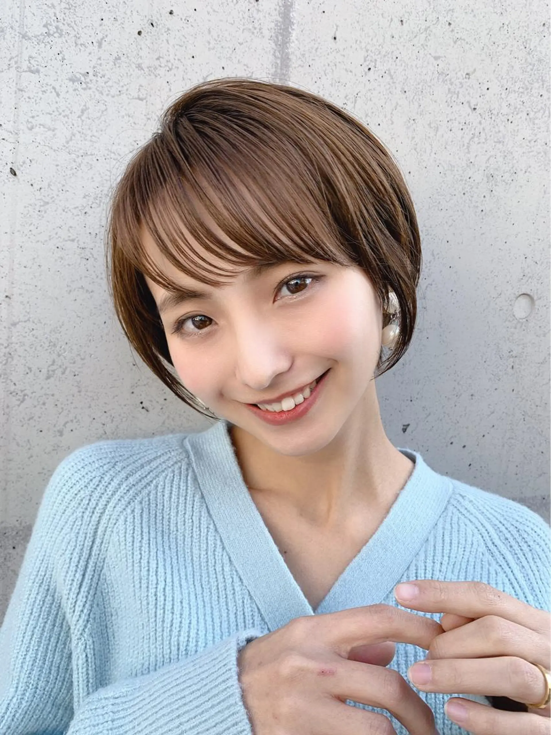 ショート カット ヘアカラー トリートメント ヘッドスパ 代表 吉澤弘哲のヘアスタイル