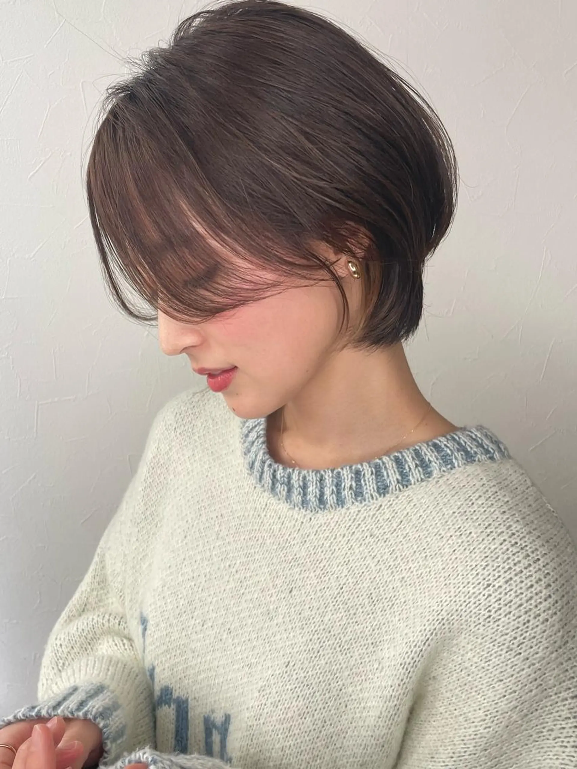 ショート ショートボブ ボブ くびれヘア ショートヘア 古川 暖人のヘアスタイル