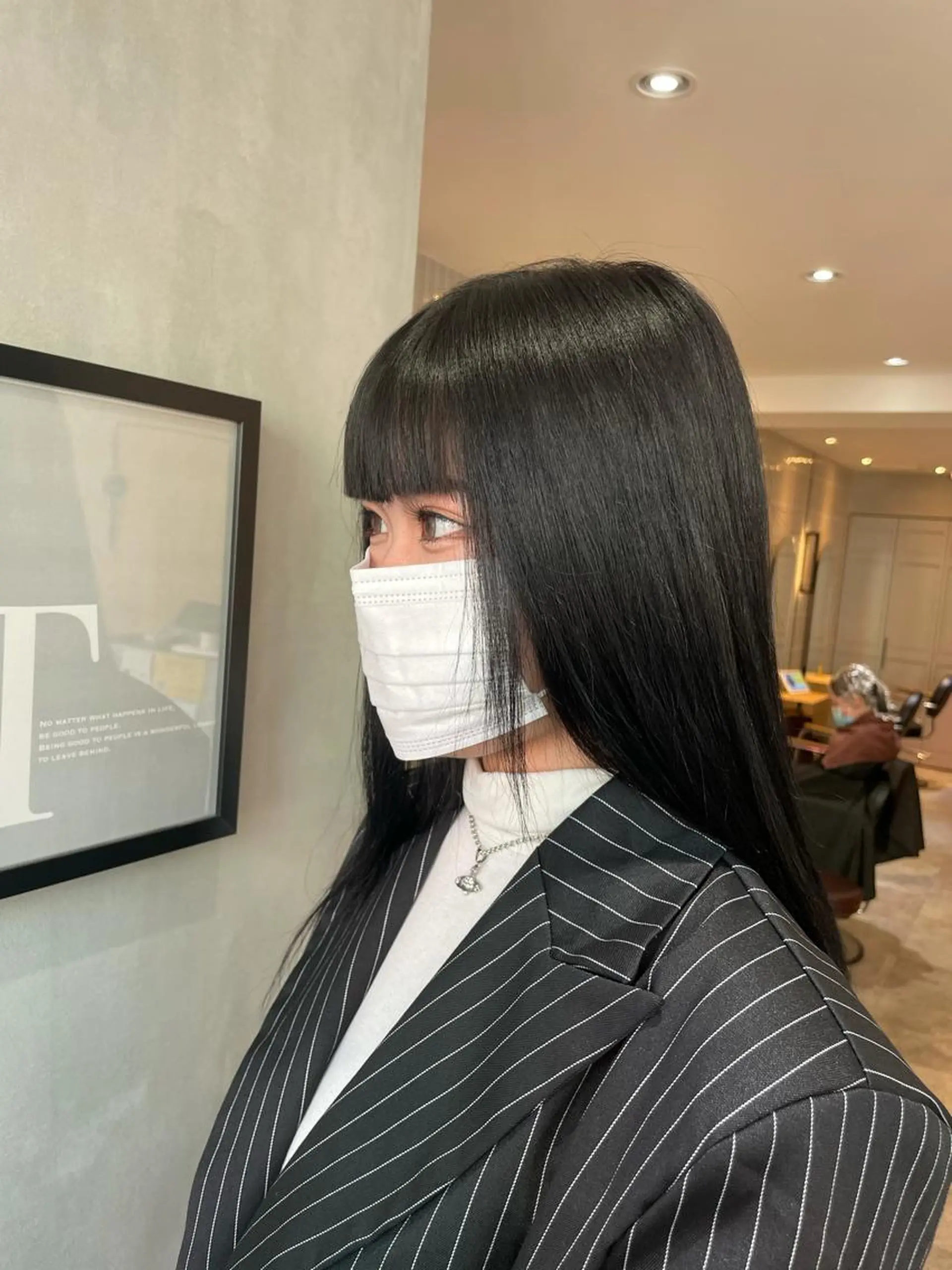 ロング 複雑履歴に対応ブリー チ無しダブルカラーのヘアスタイル