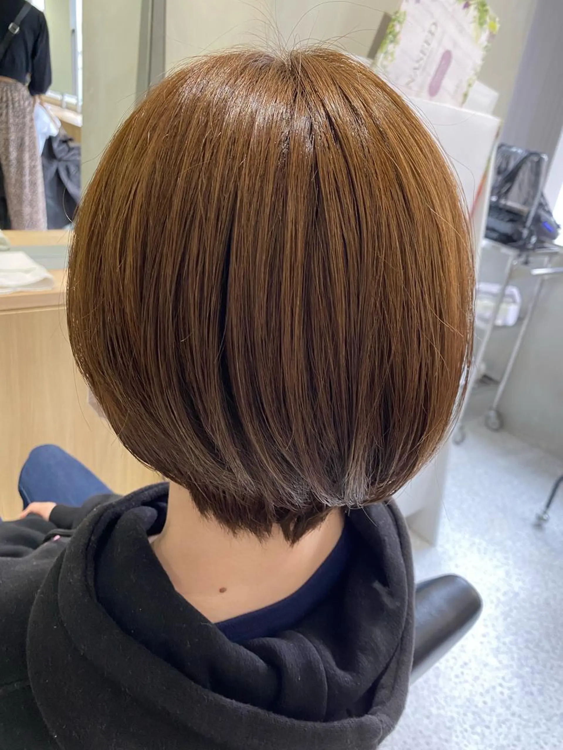 ショート カット ヘアカラー ✨透明感カラー ✨カイトのヘアスタイル